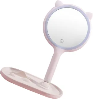 Led Makeup Mirror Light Portable Vanity Mirror for Daily Use Smooth for Home and Travel