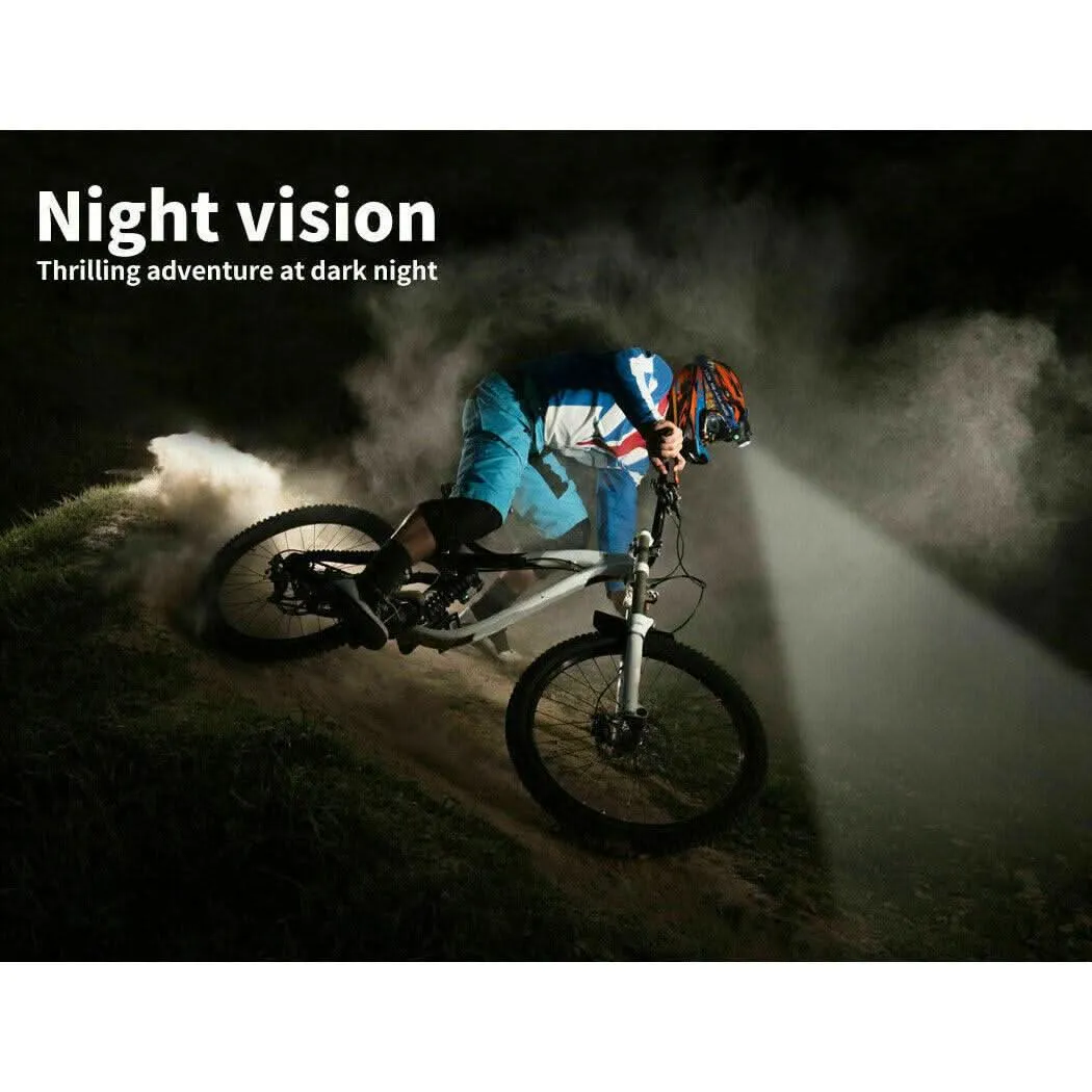 LED Outdoor Headlamp Camping Headlight Flashlight Head Torch Light Rechargeable