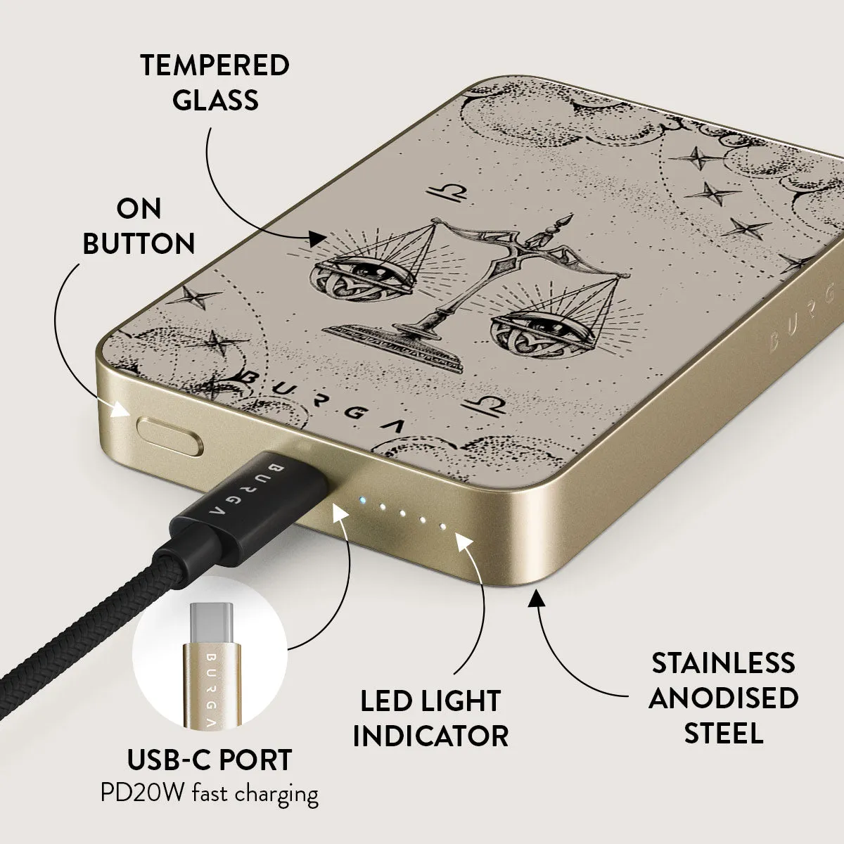 Libra - Magnetic Power Bank