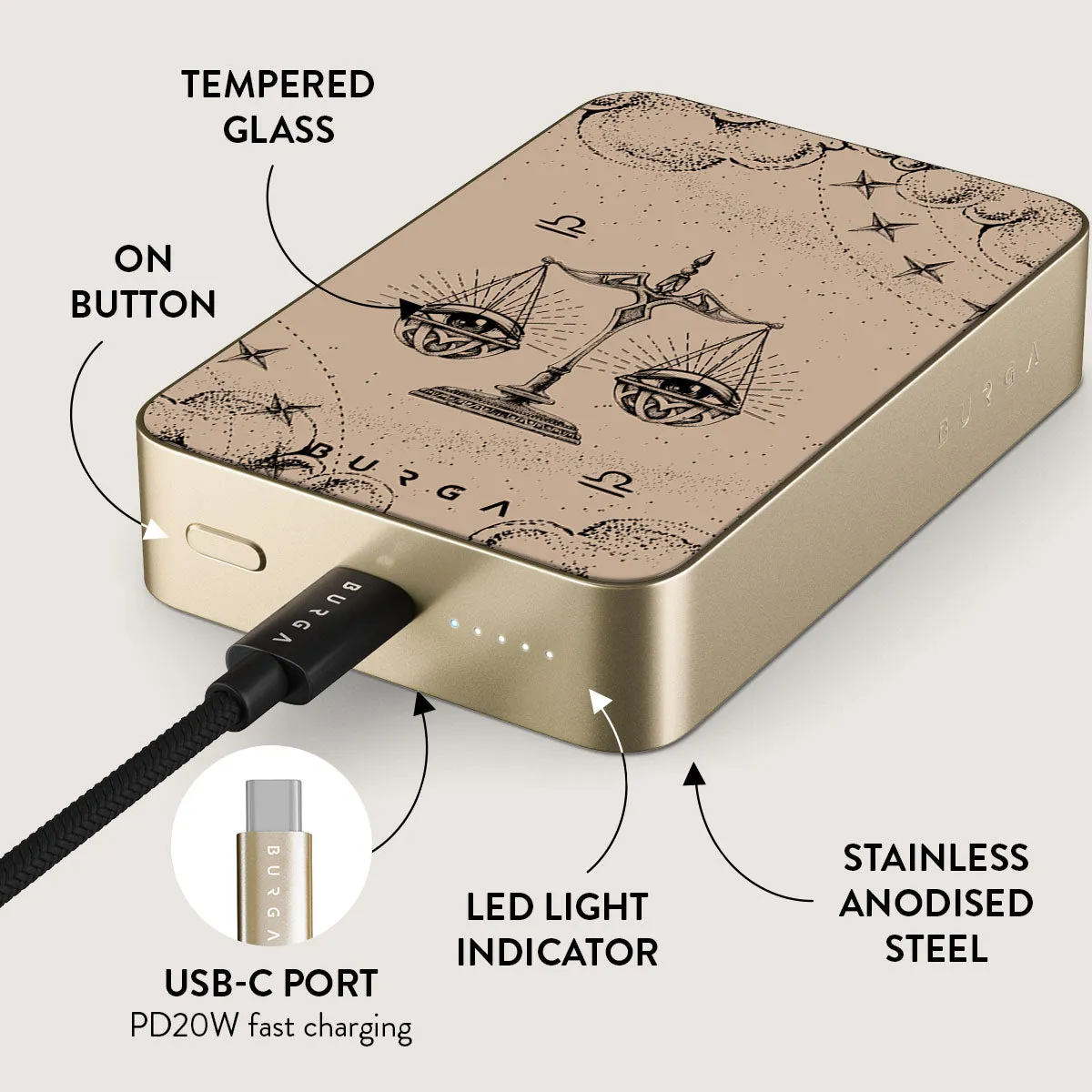 Libra - Magnetic Power Bank