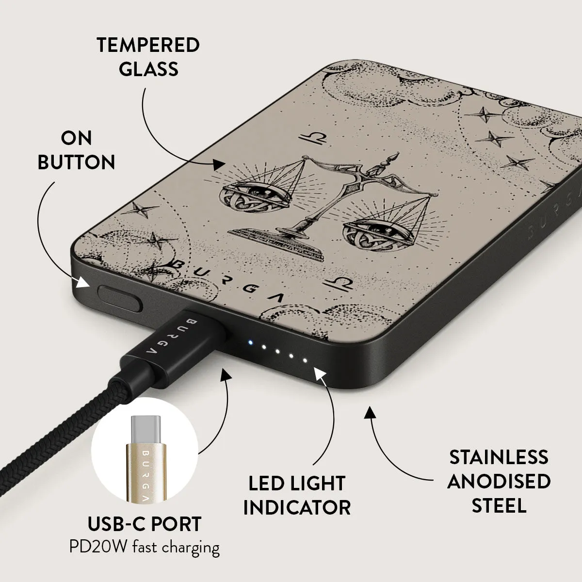 Libra - Magnetic Power Bank