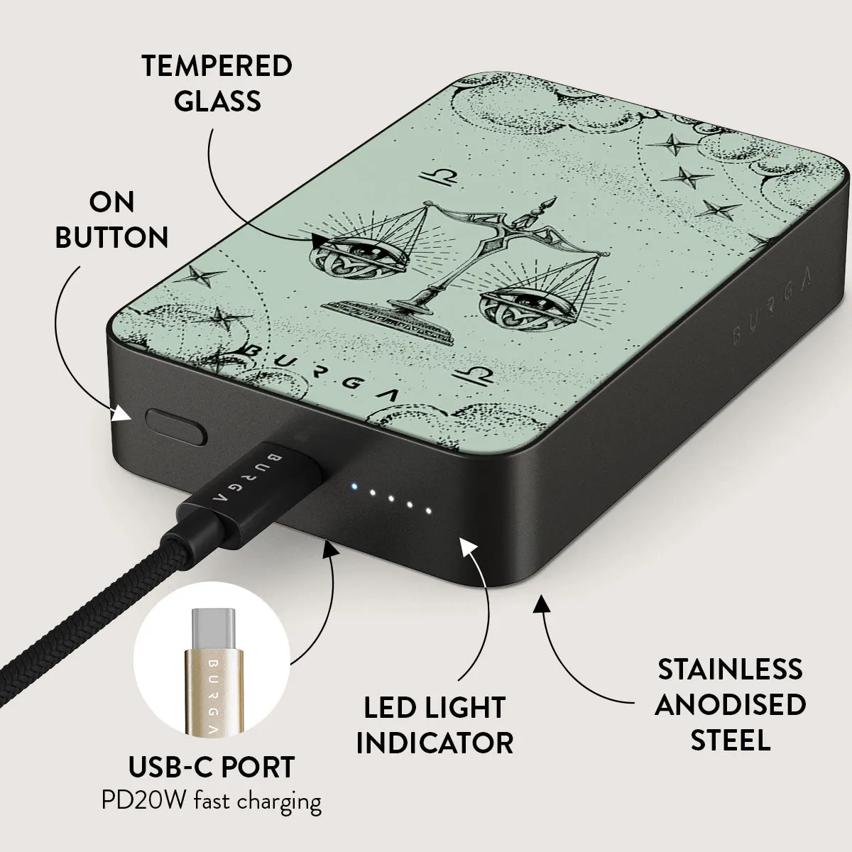 Libra - Magnetic Power Bank