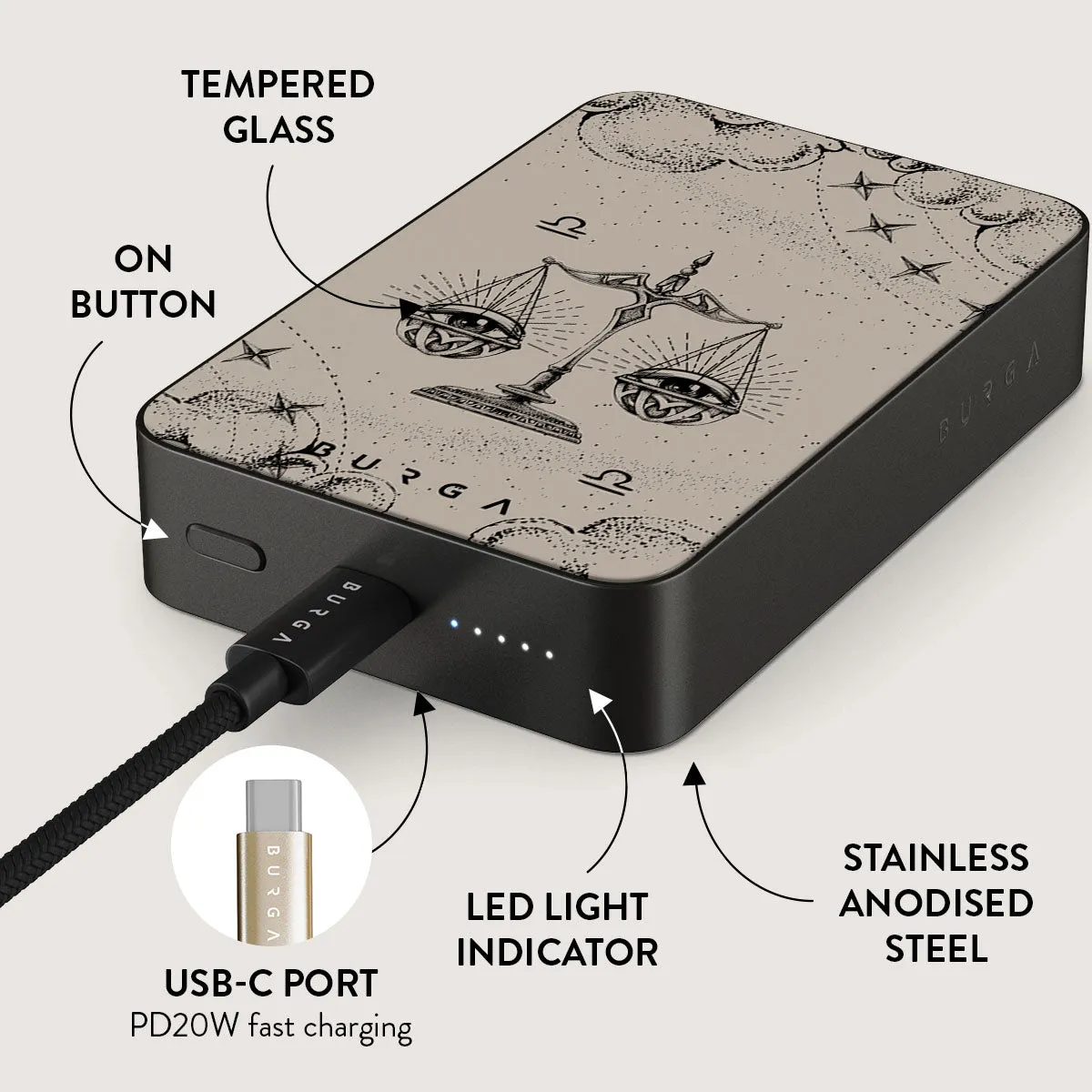 Libra - Magnetic Power Bank