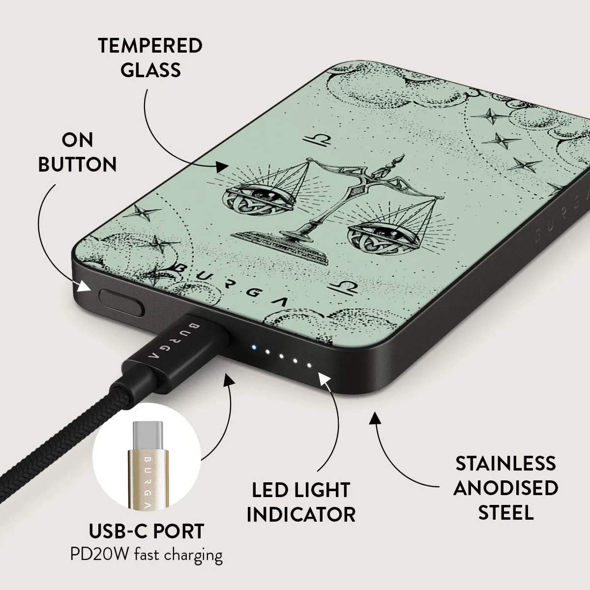 Libra - Magnetic Power Bank