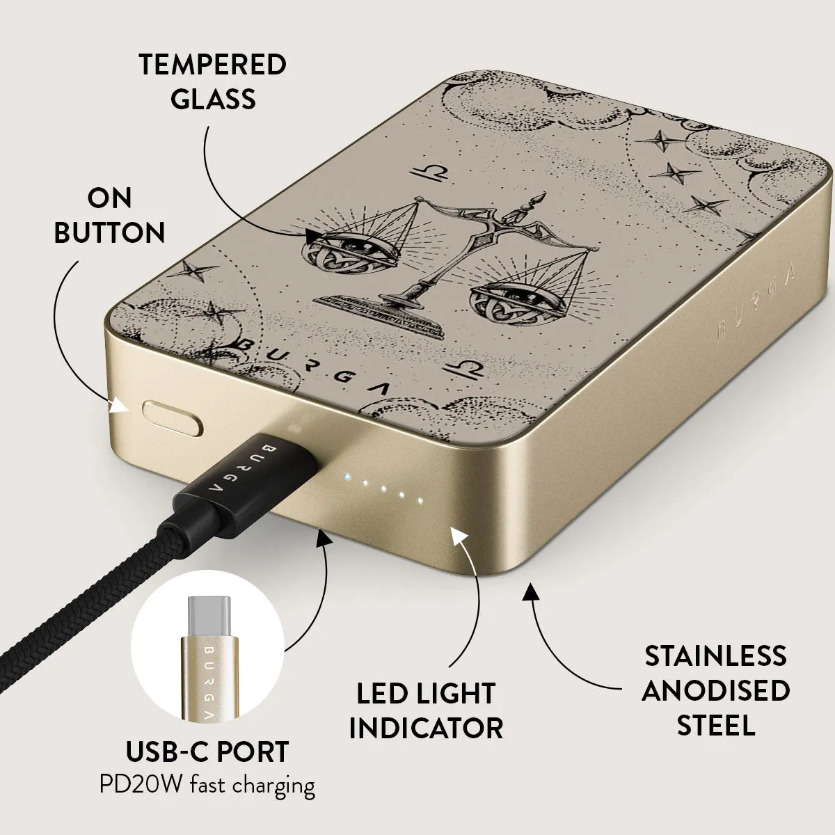 Libra - Magnetic Power Bank