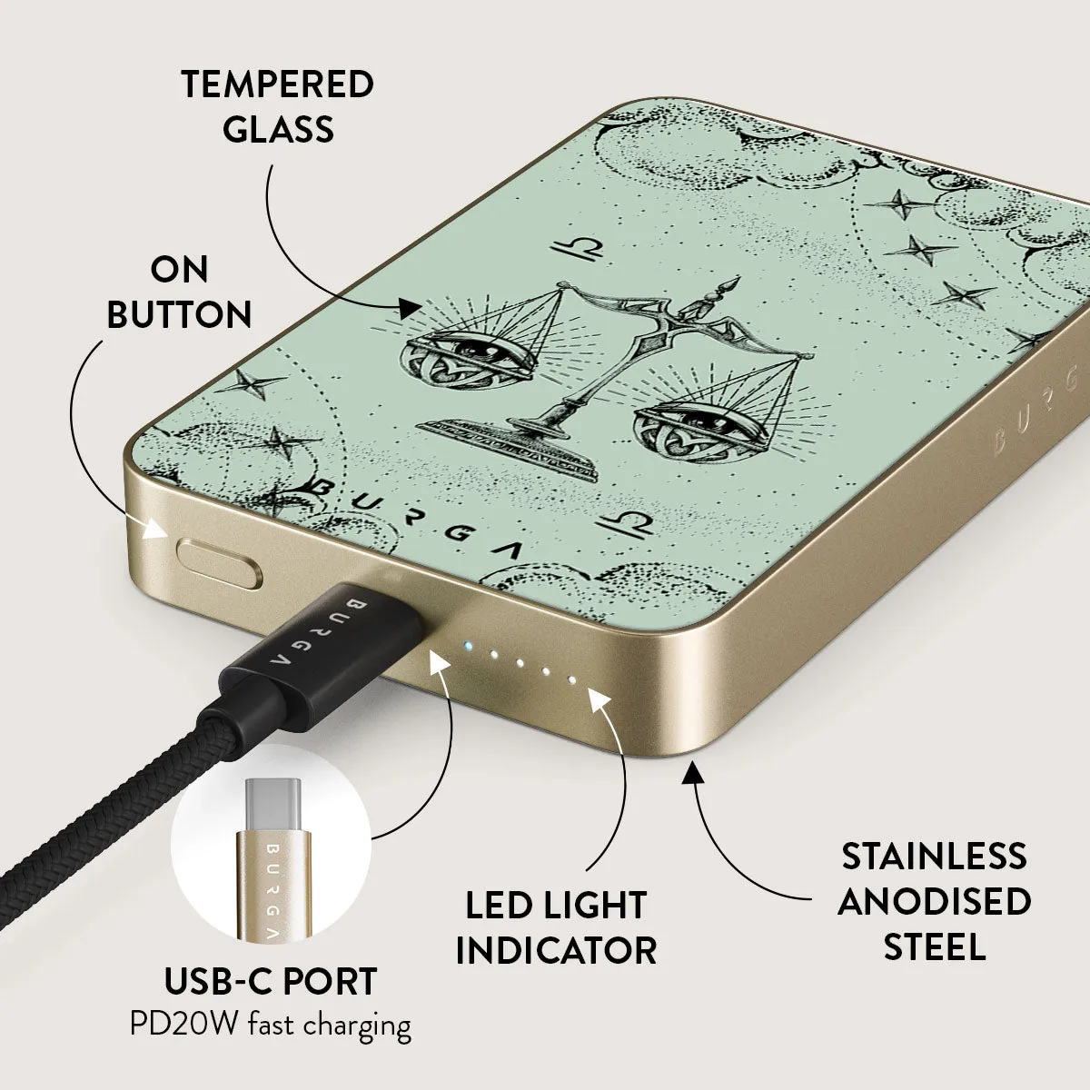 Libra - Magnetic Power Bank