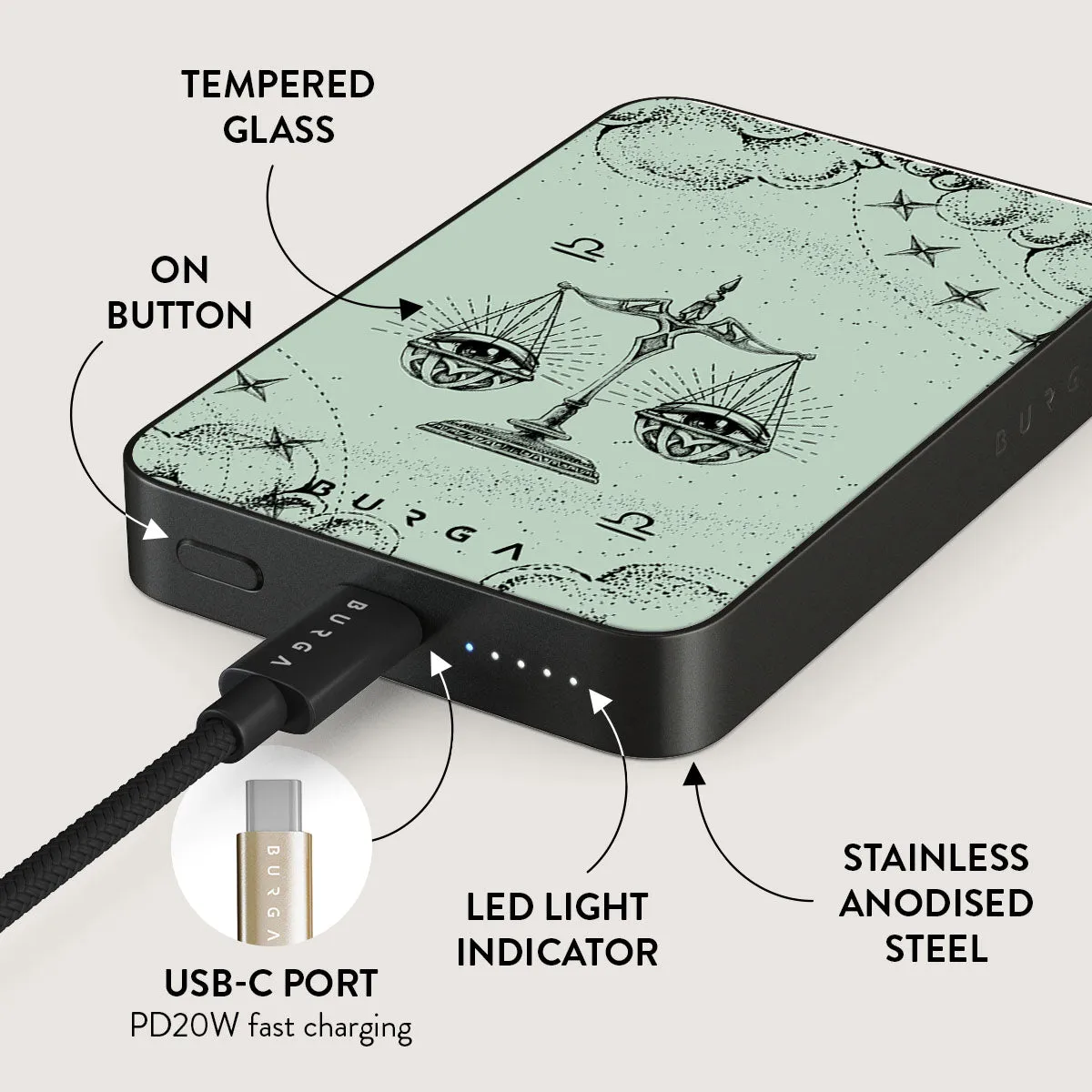 Libra - Magnetic Power Bank