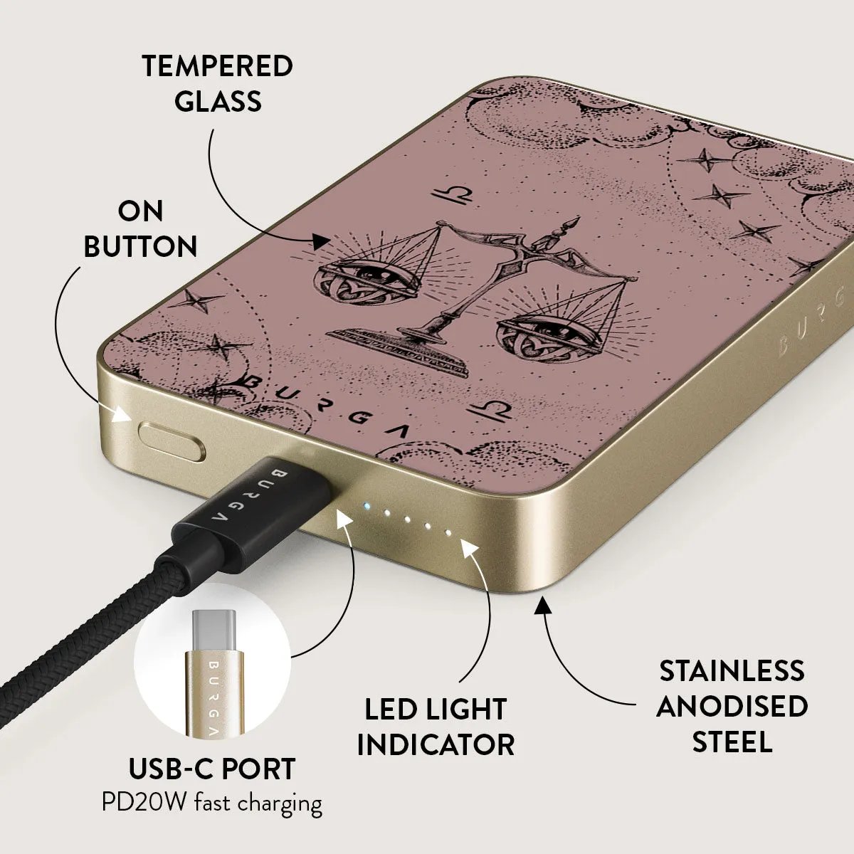 Libra - Magnetic Power Bank