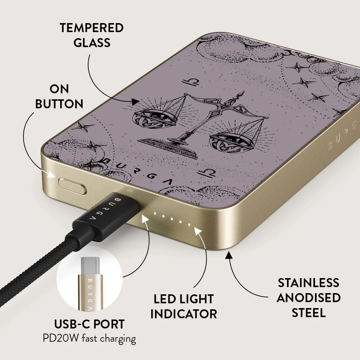 Libra - Magnetic Power Bank