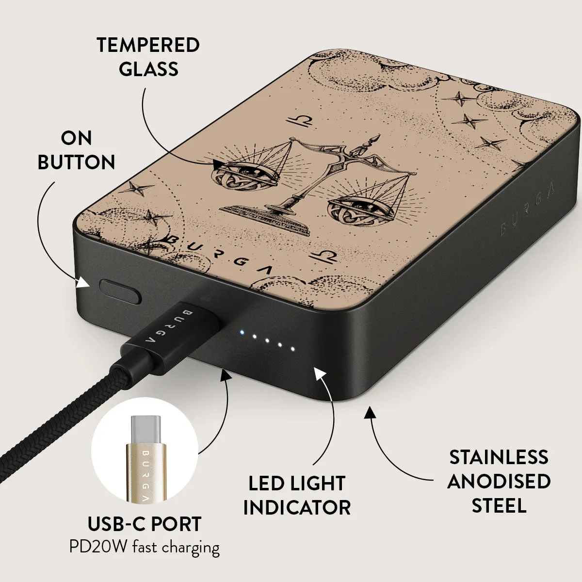 Libra - Magnetic Power Bank