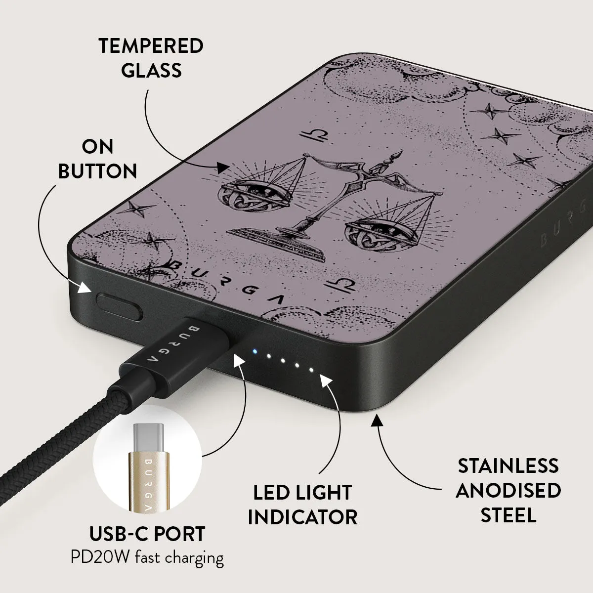 Libra - Magnetic Power Bank