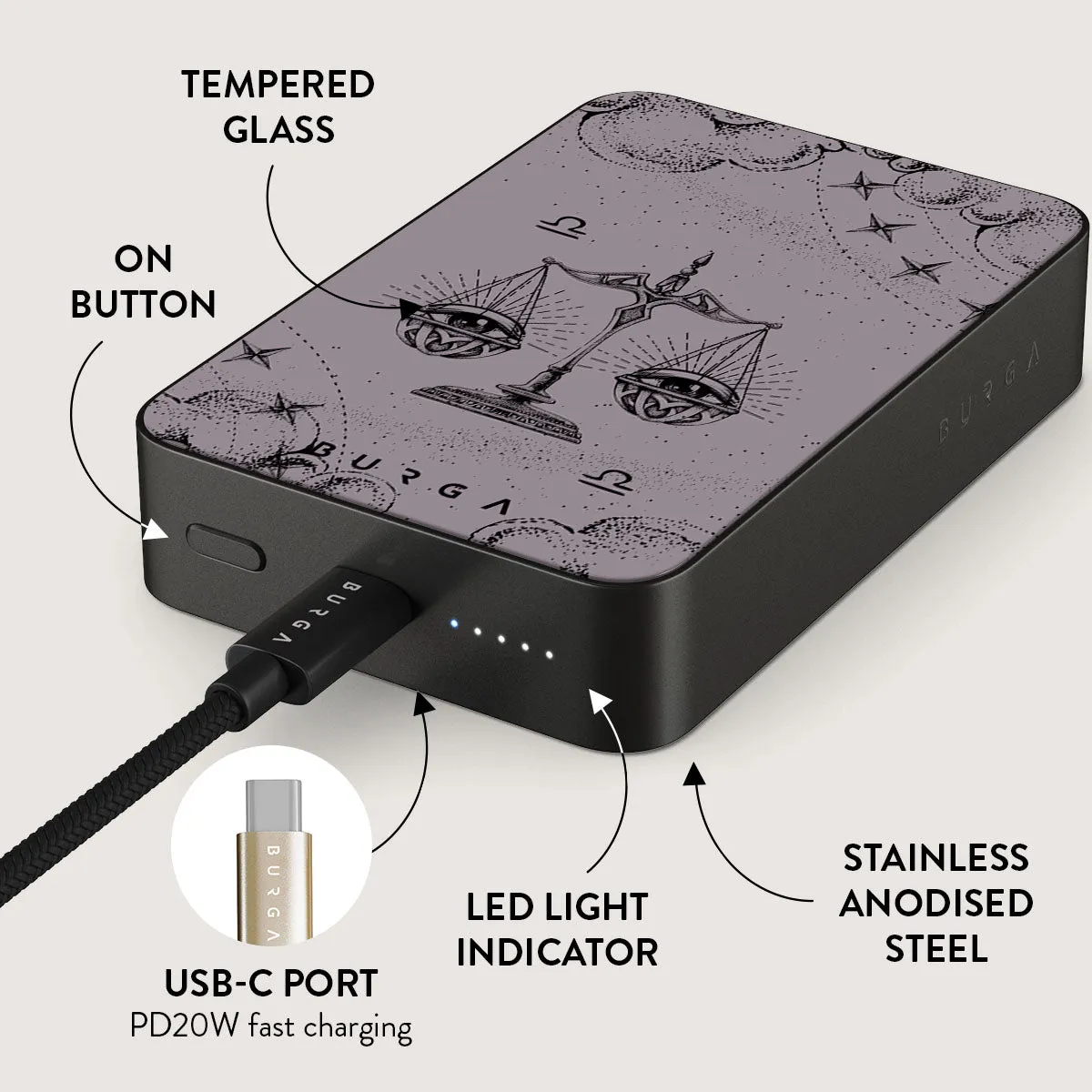 Libra - Magnetic Power Bank
