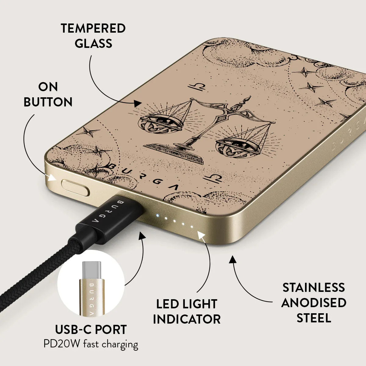Libra - Magnetic Power Bank