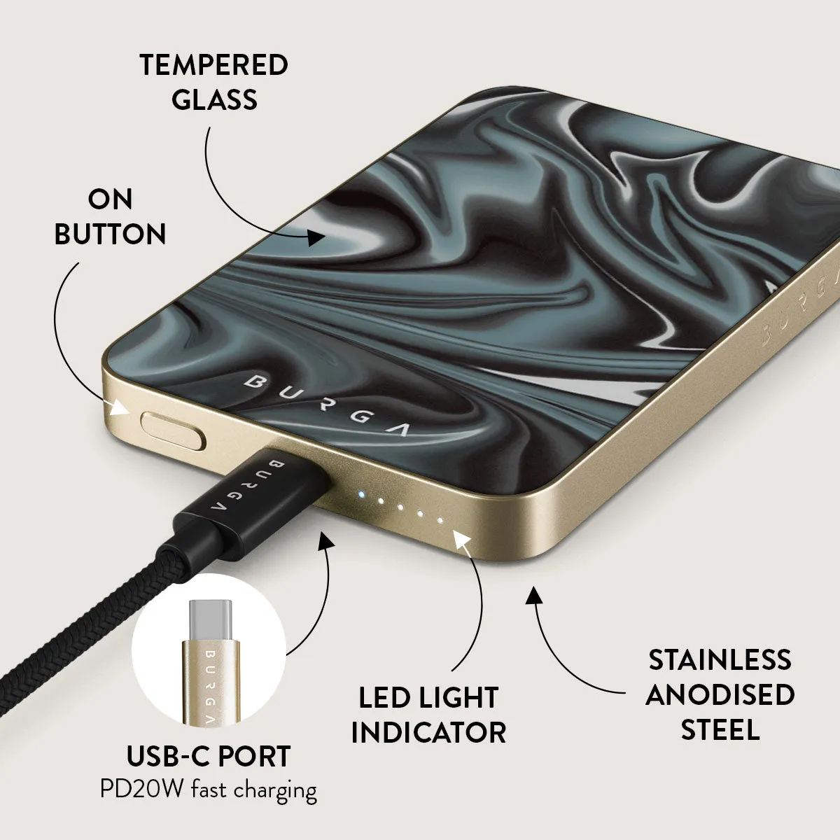 Lightning Strike - Magnetic Power Bank
