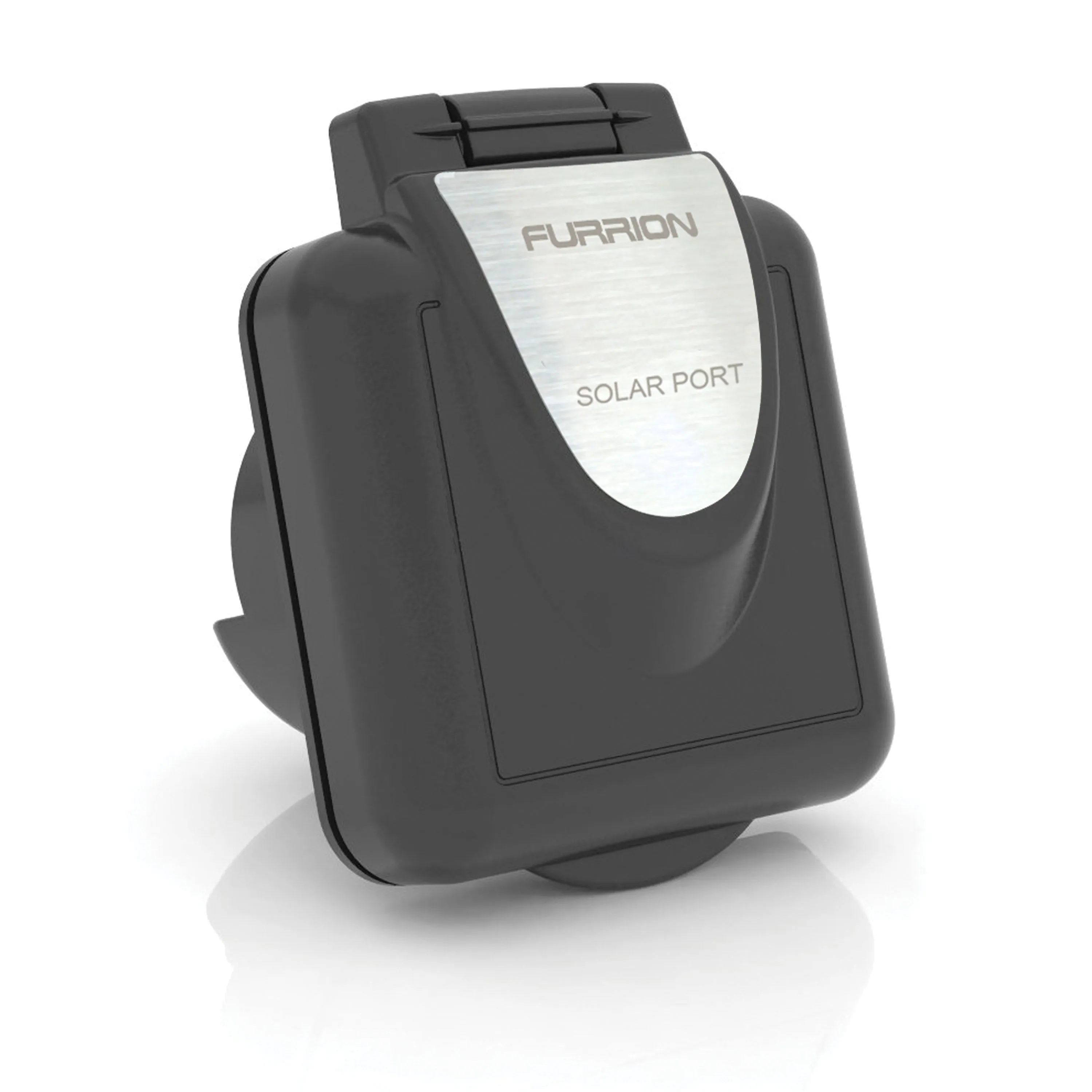 Lippert FSPINS-BS-AM Furrion Solar Port Charging Inlet - Black