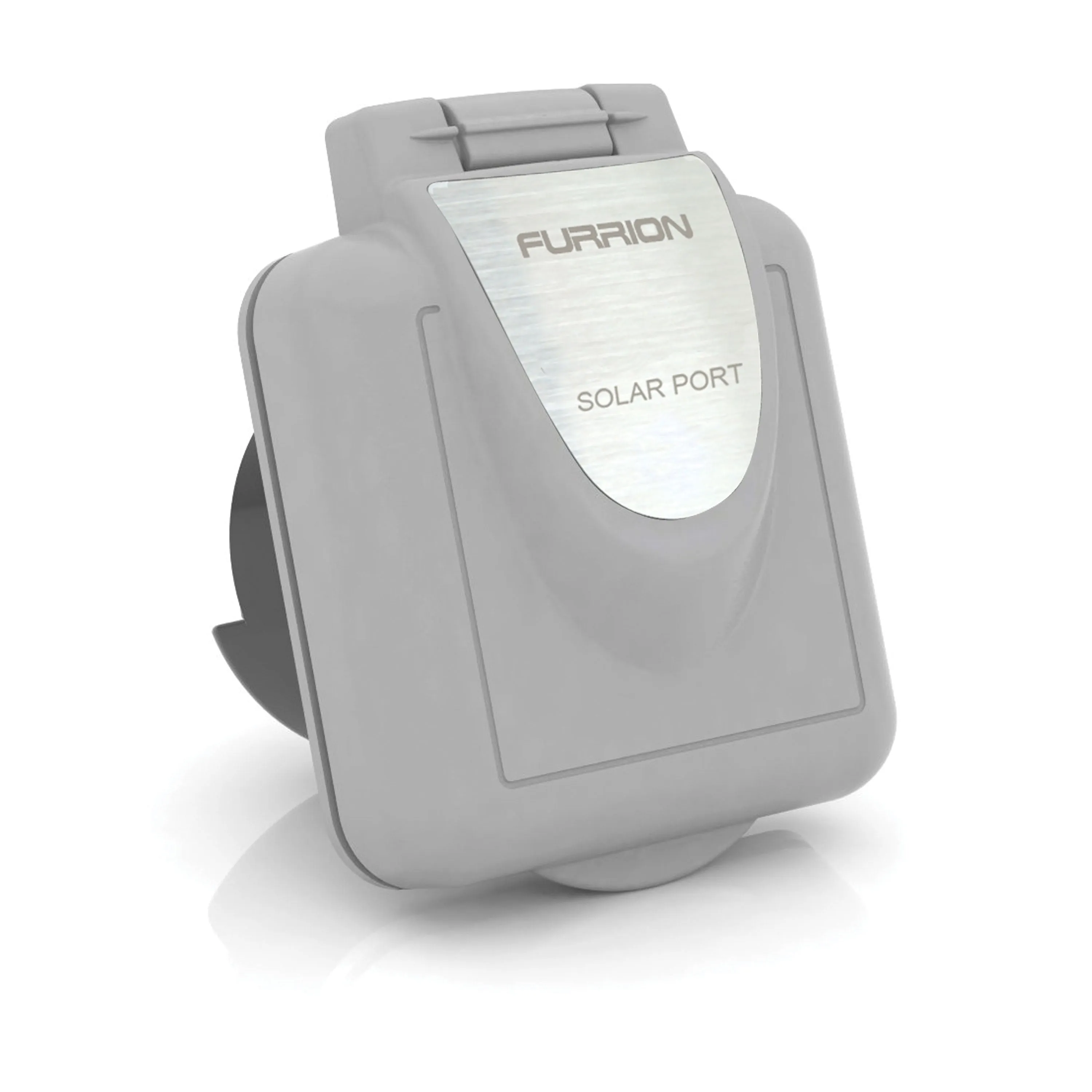 Lippert FSPINS-BS-AM Furrion Solar Port Charging Inlet - Black