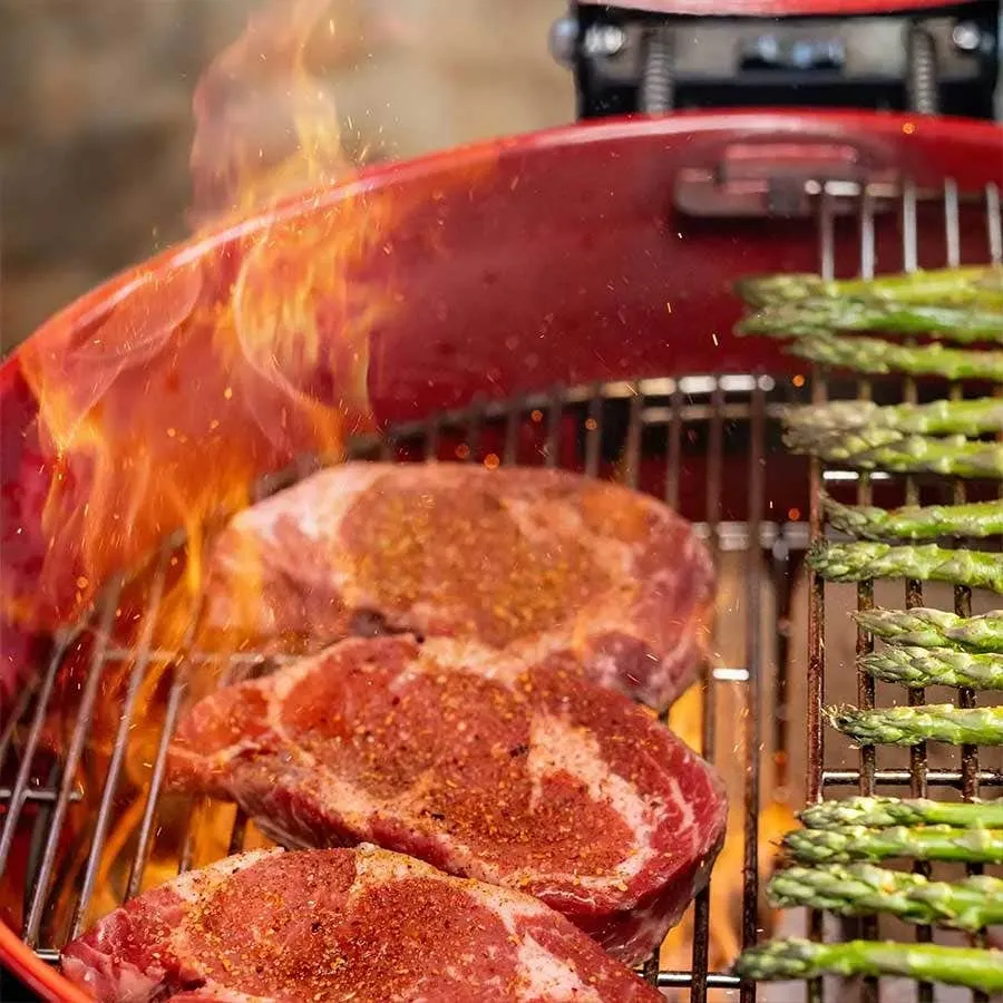 Local Special, Floor Model Kamado Joe Kettle Joe Charcoal Grill with Cart