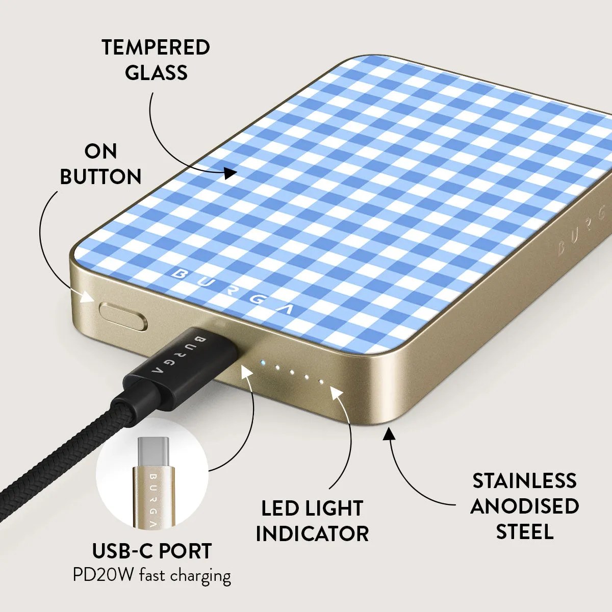 Lovely Day - Magnetic Power Bank