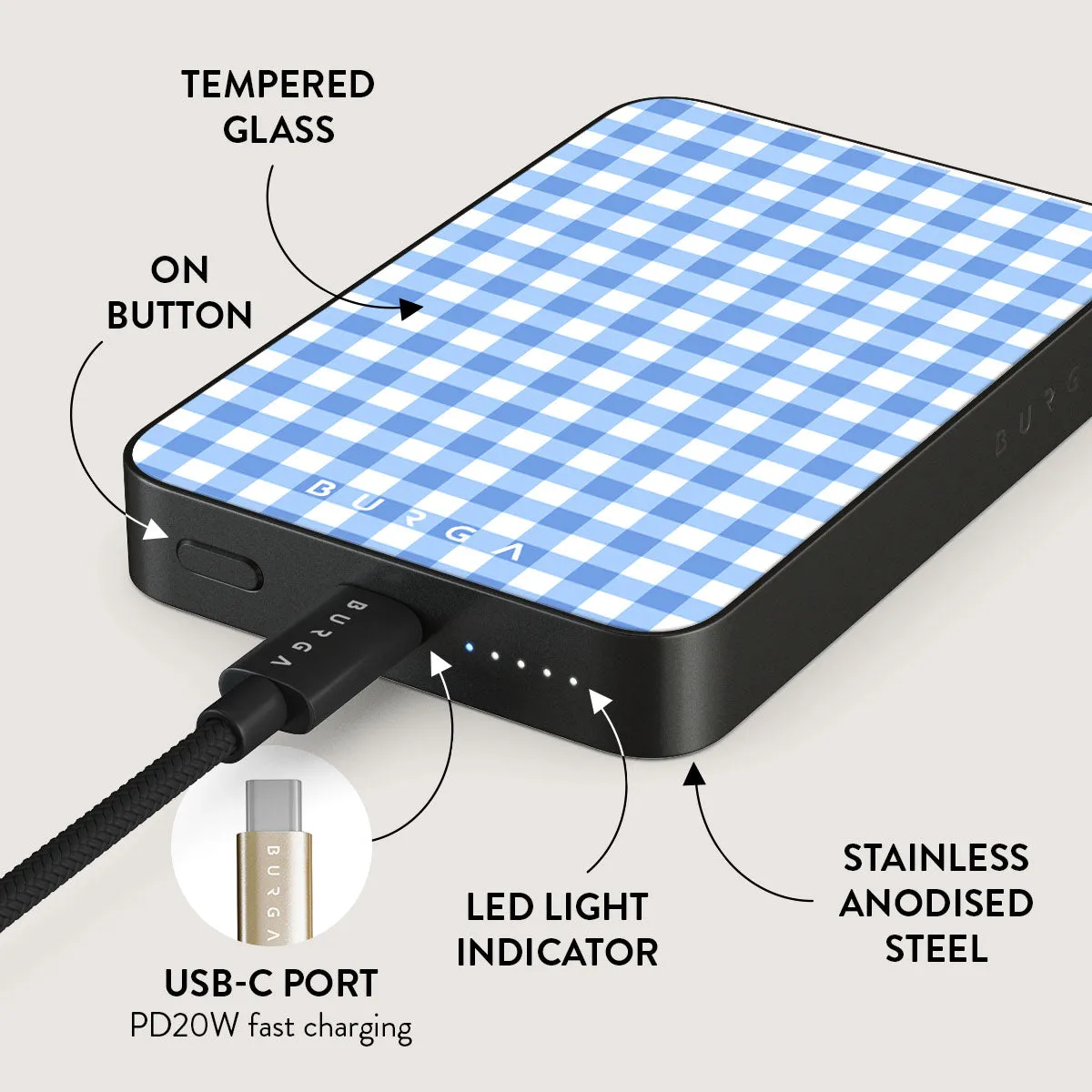 Lovely Day - Magnetic Power Bank