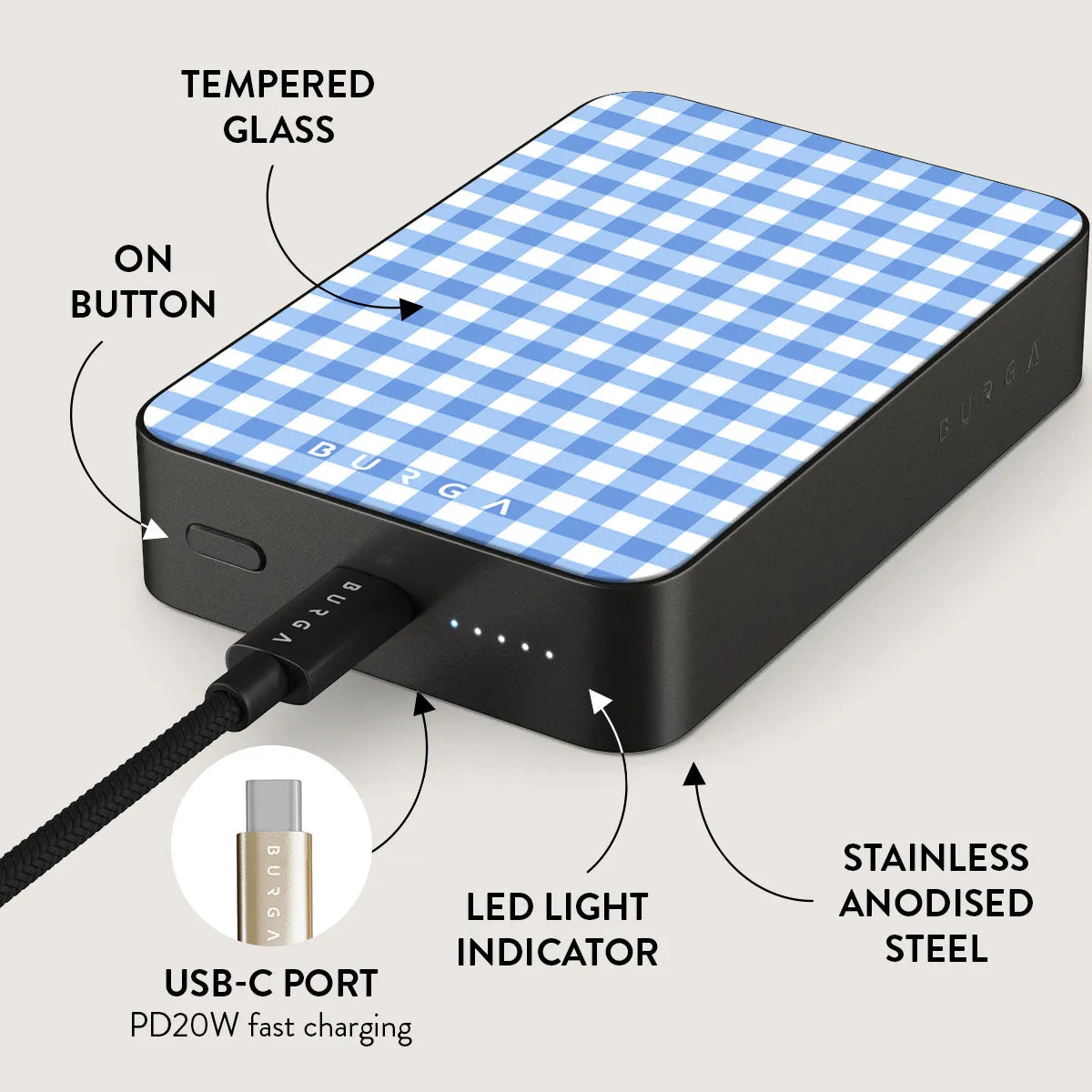 Lovely Day - Magnetic Power Bank