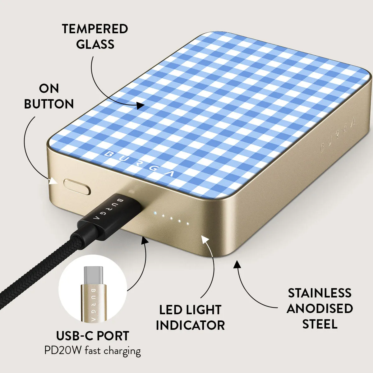 Lovely Day - Magnetic Power Bank