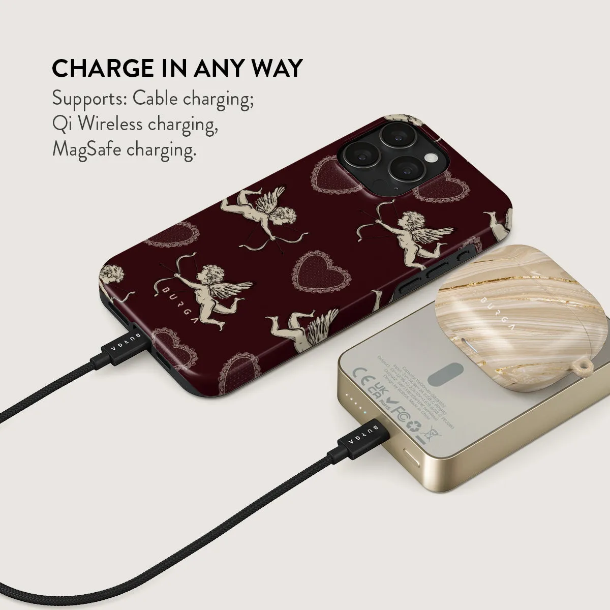 Lovestruck - Magnetic Power Bank