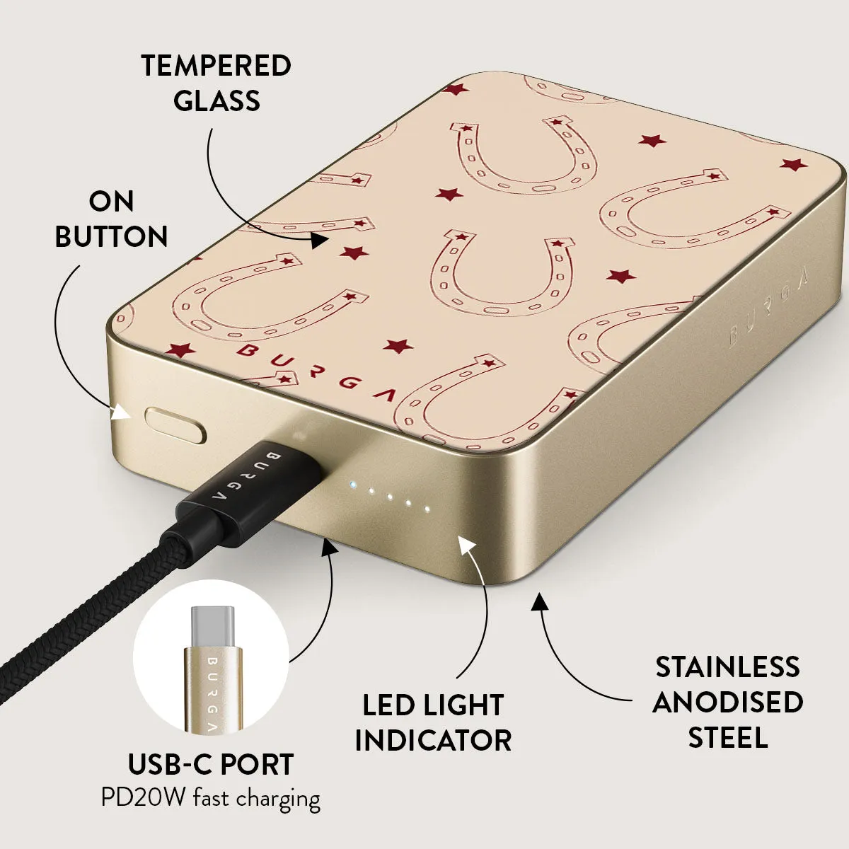 Lucky Charm - Magnetic Power Bank