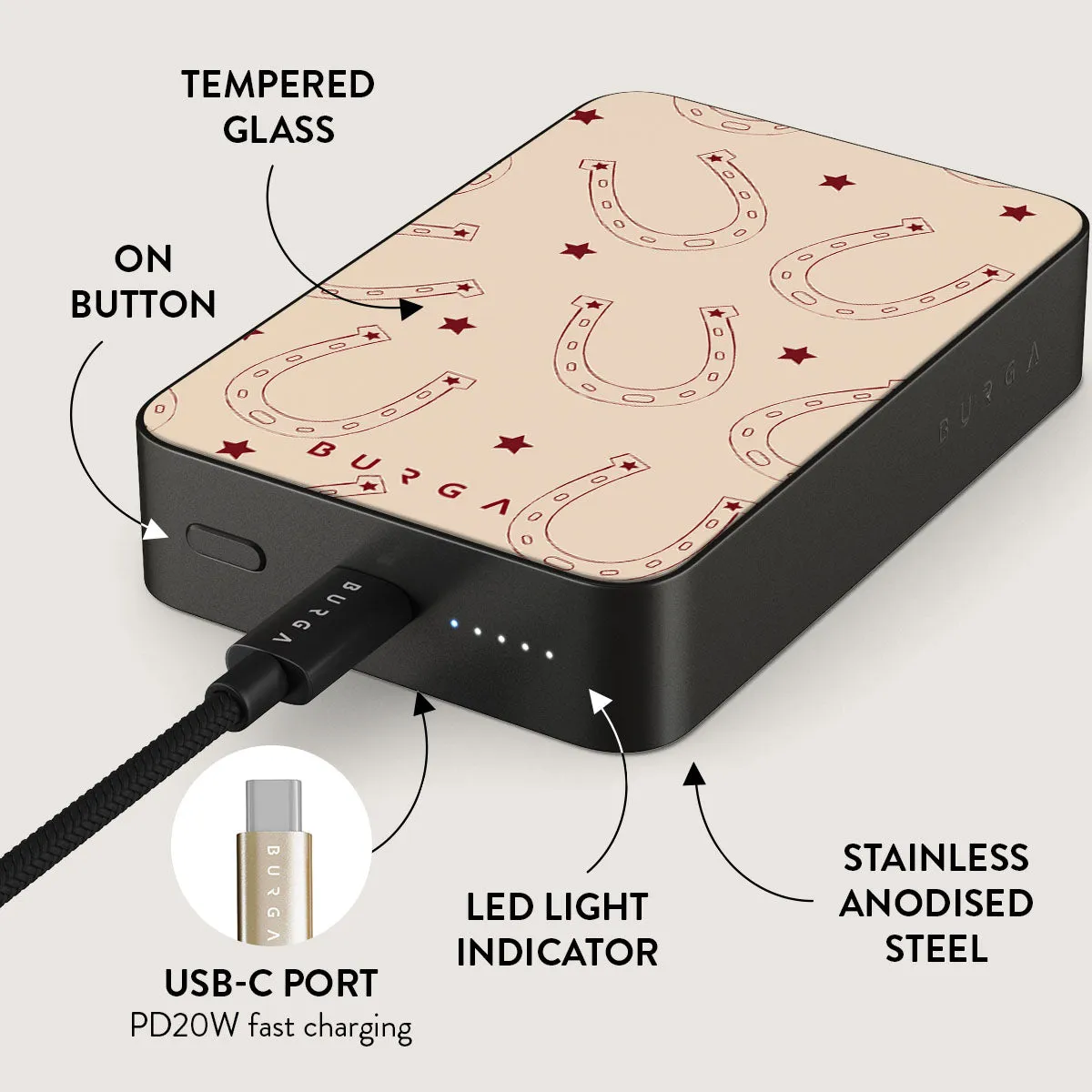 Lucky Charm - Magnetic Power Bank
