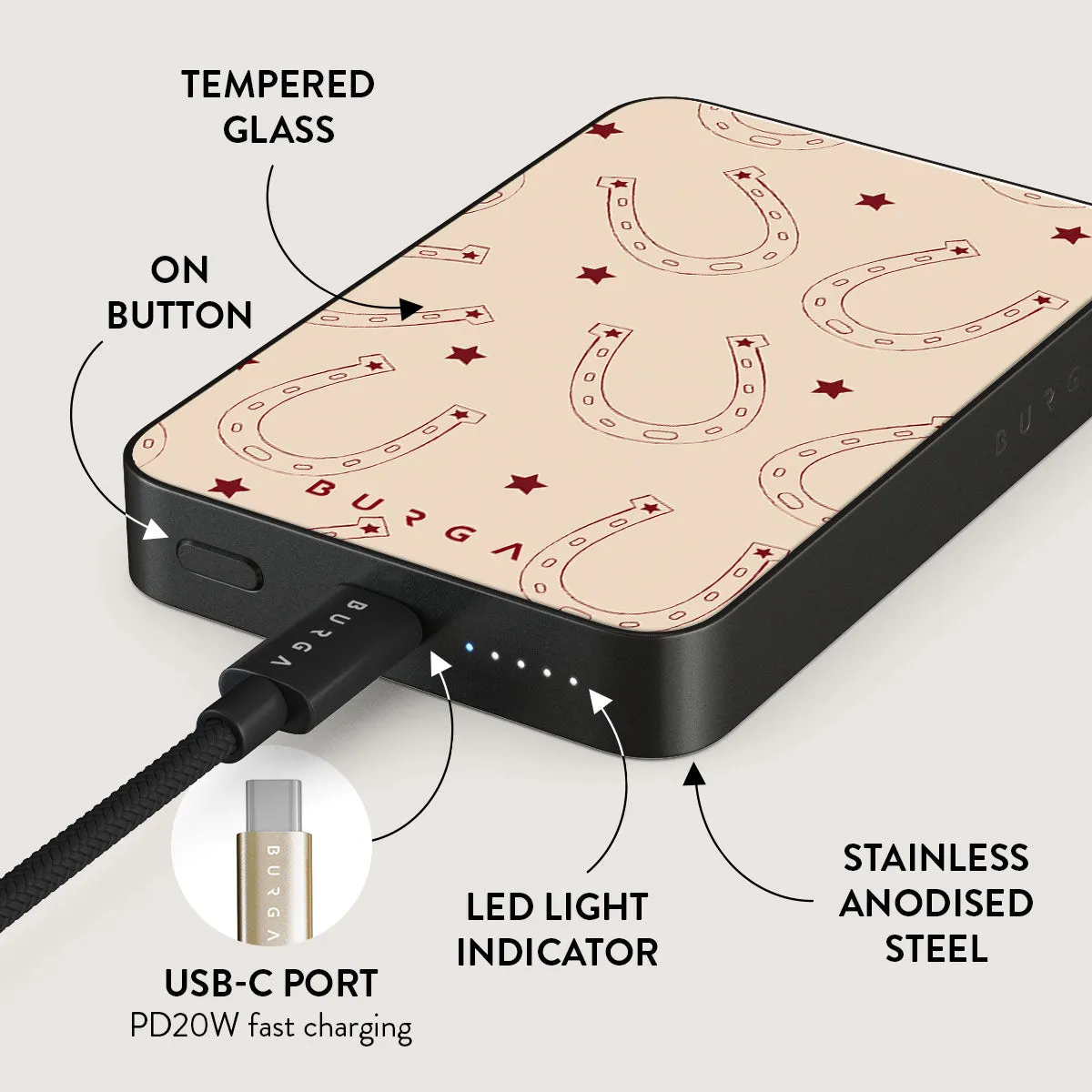 Lucky Charm - Magnetic Power Bank