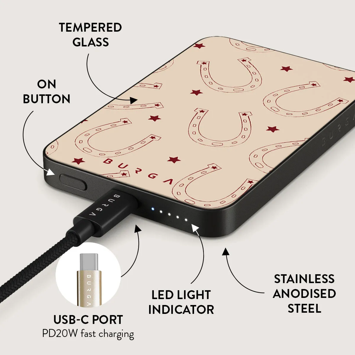 Lucky Charm - Magnetic Power Bank