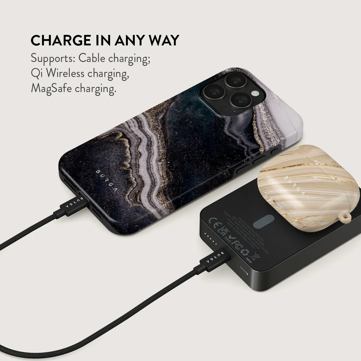 Magic Night - Beautiful Magnetic Power Bank