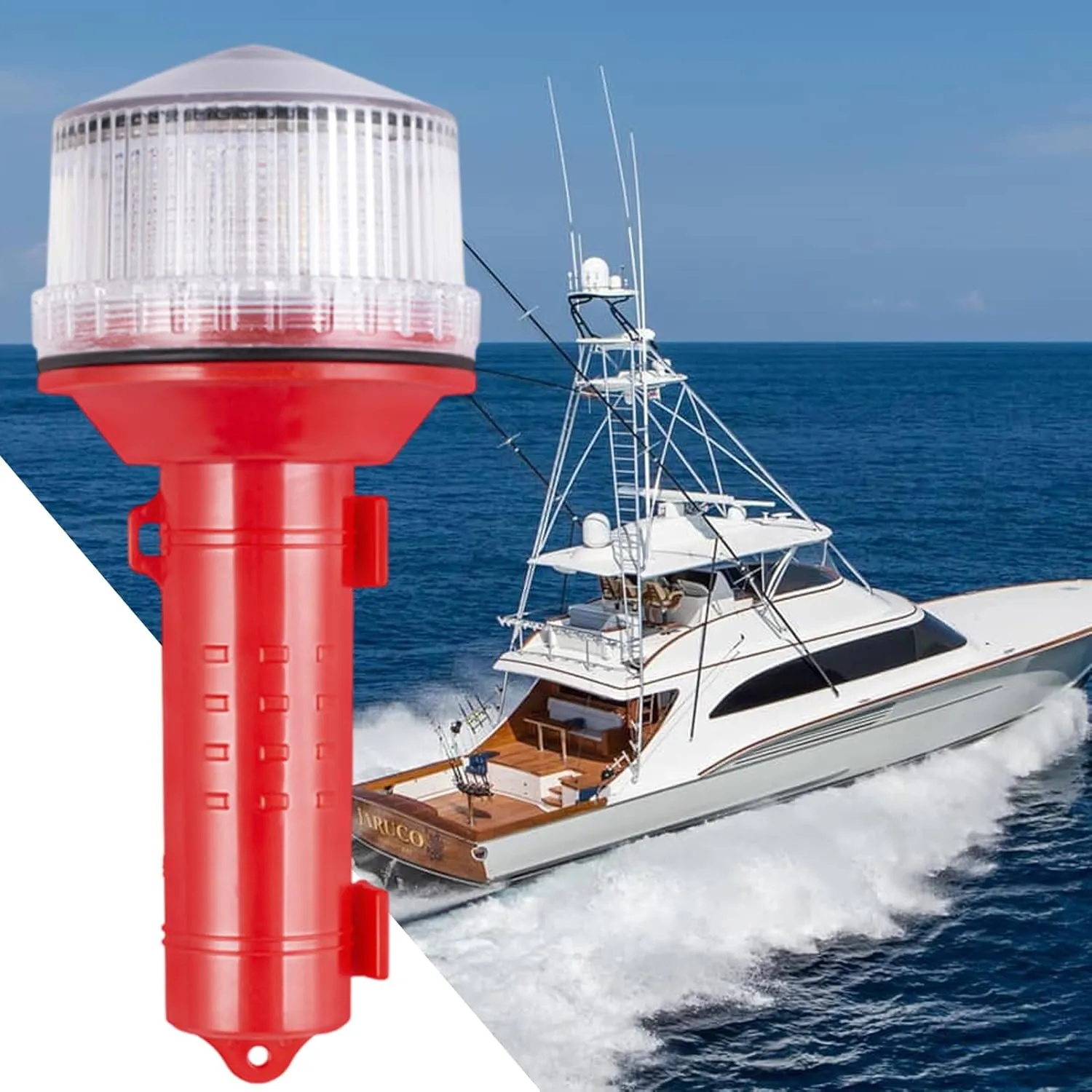 Marine Boat Flares Flares Navigation Flares - LED Marine Marine Strobe Light - Multifunctional Lighting, Navigation Survival Accessories, Safety Gear for Kayak Yat
