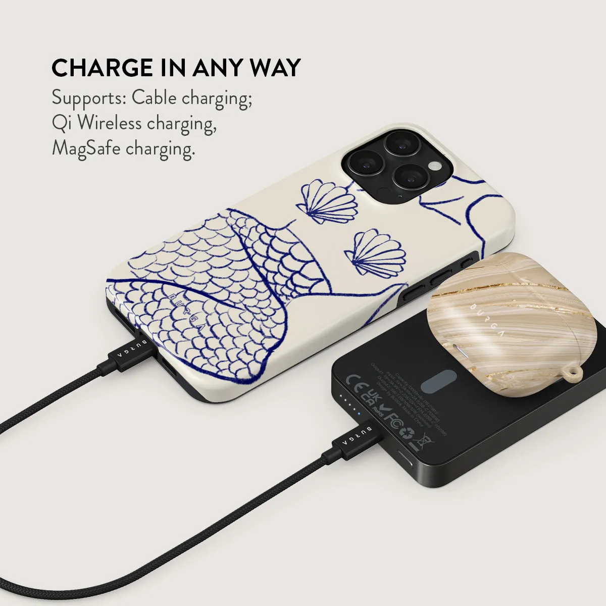 Marine Muse - Magnetic Power Bank