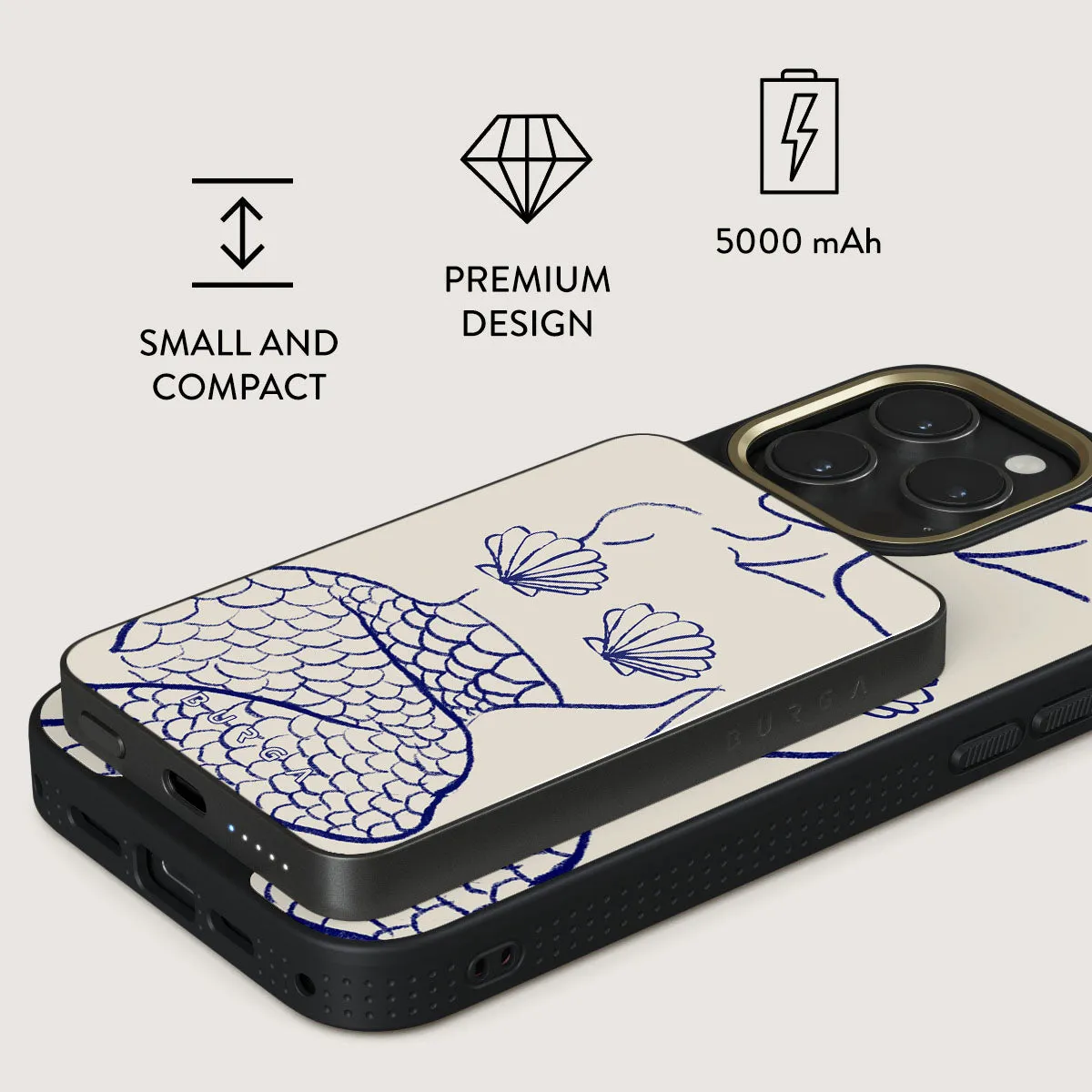 Marine Muse - Magnetic Power Bank