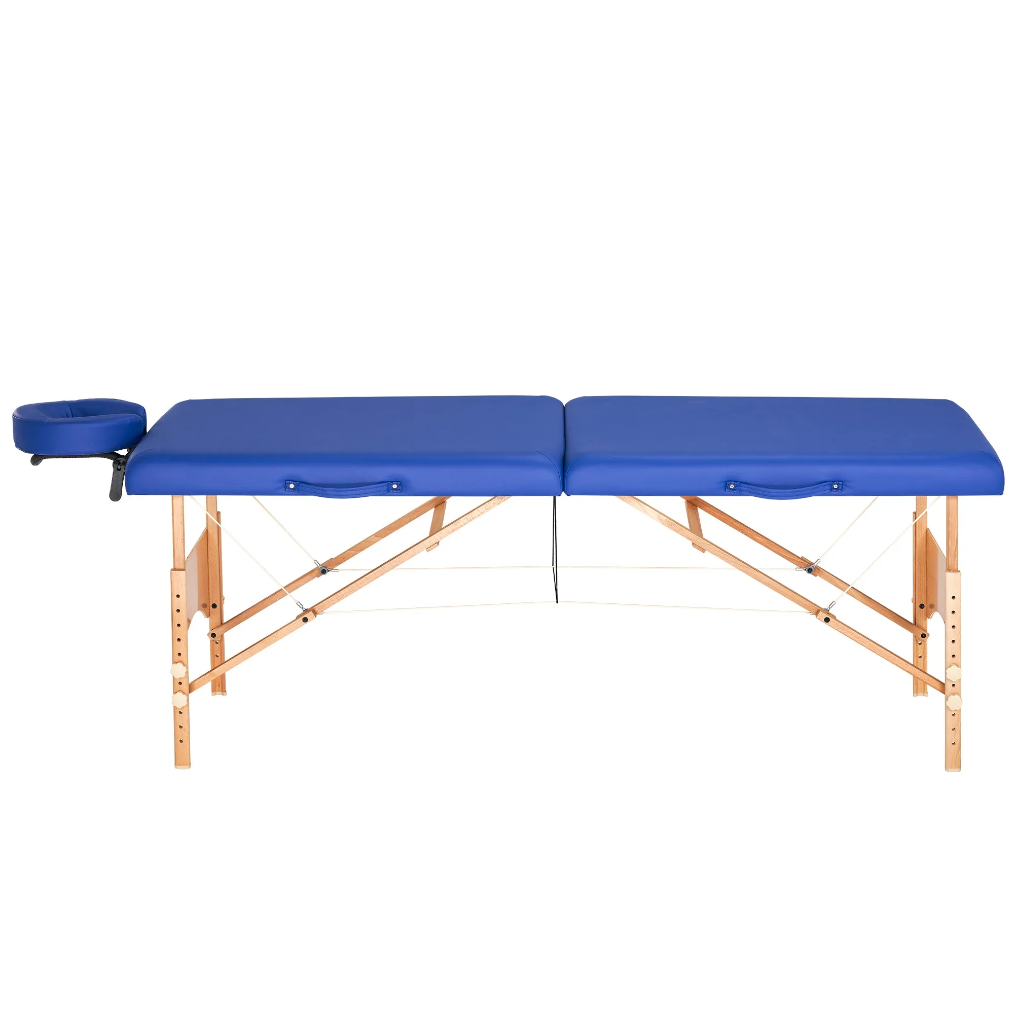 Master ZEN-touch Brady Lightweight Portable Massage Table Beauty Bed Tattoo Spa Salon Facial Lush Bed, Sky Blue, Wood 27''