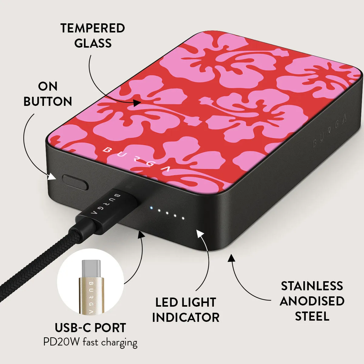 Me Gustas Tu - Magnetic Power Bank