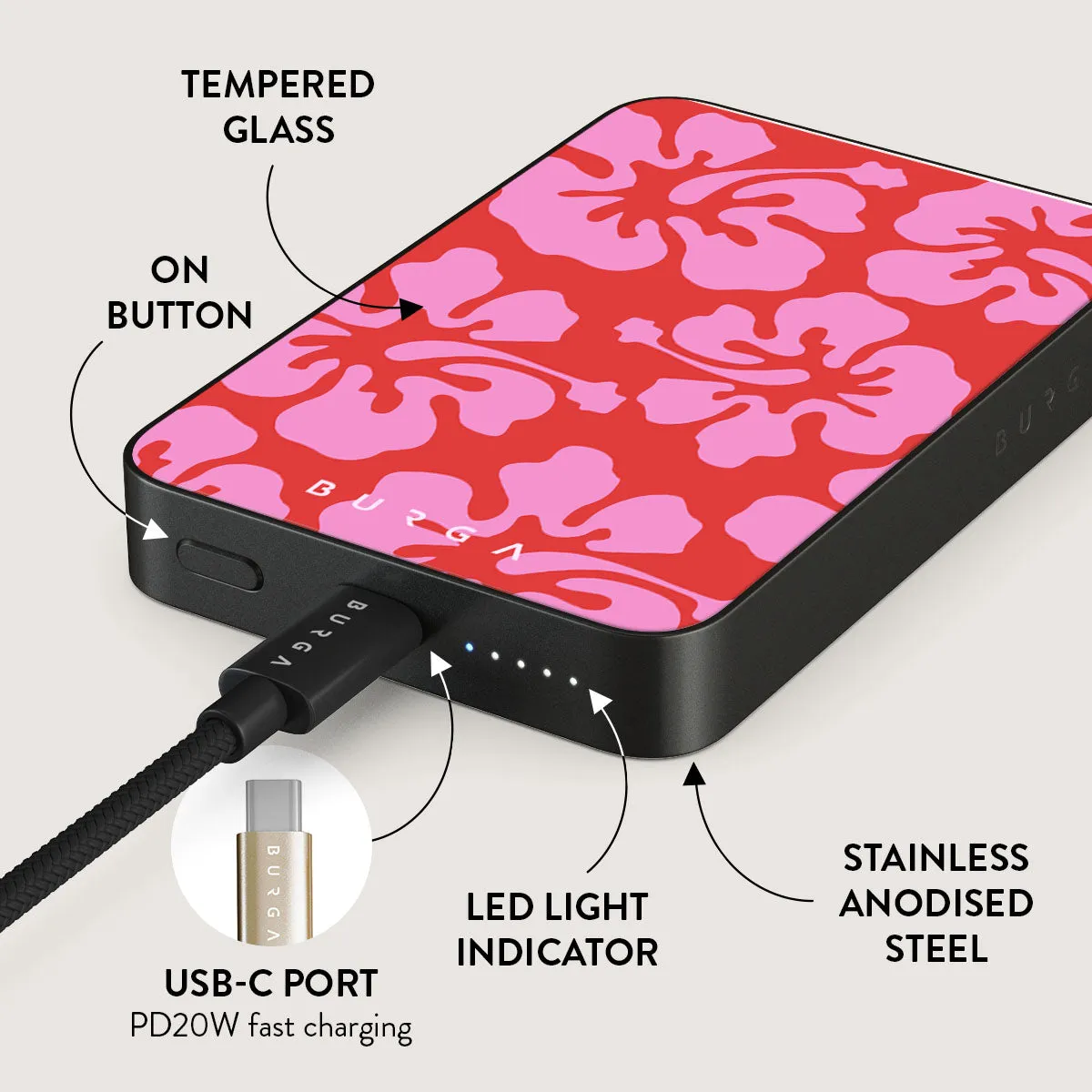 Me Gustas Tu - Magnetic Power Bank