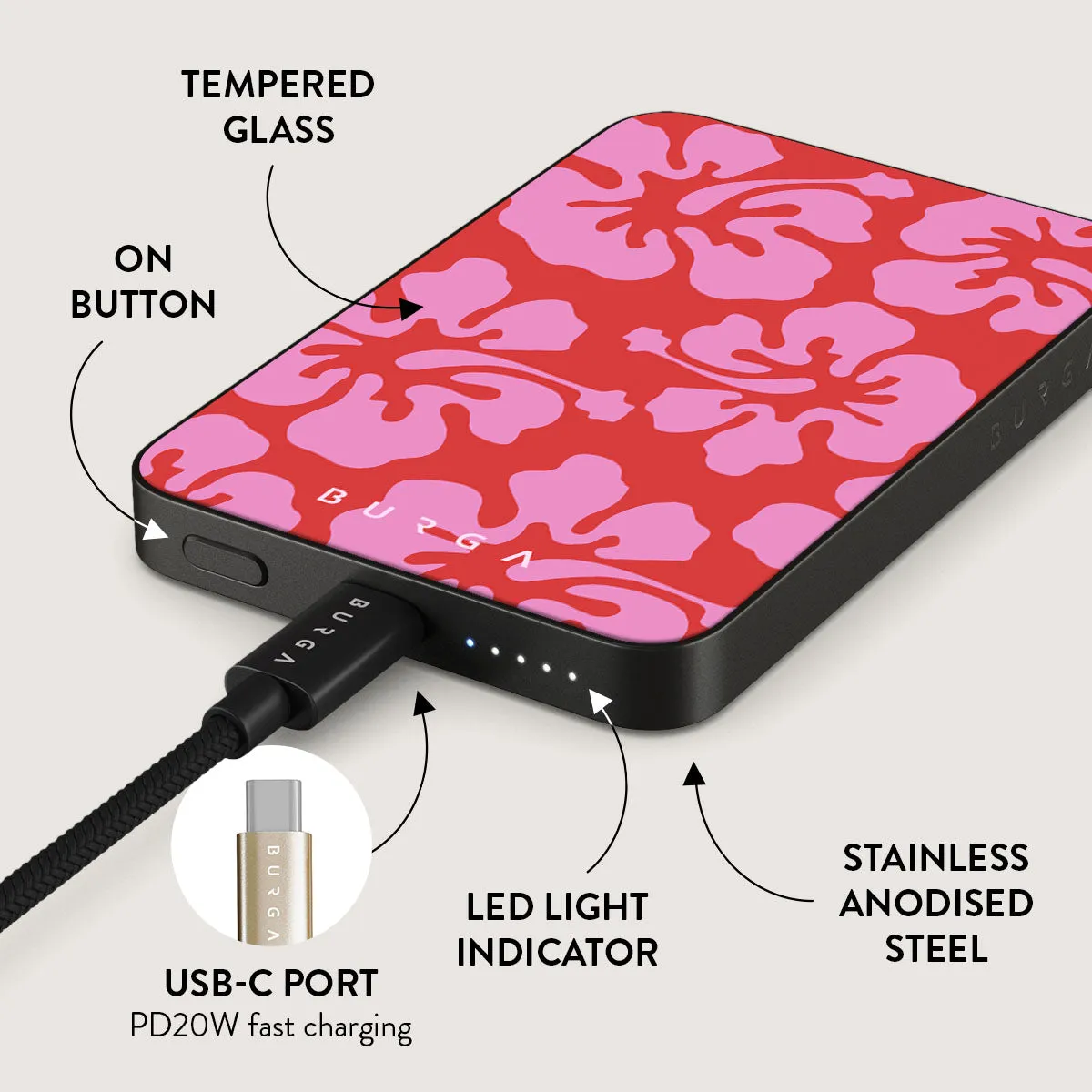 Me Gustas Tu - Magnetic Power Bank