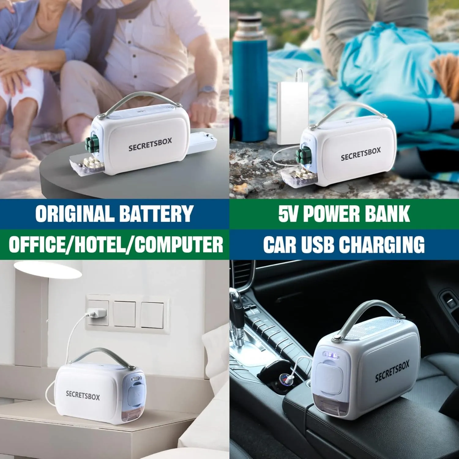 Medication Cooler for Travel TSA Approved Medicine Cooler with 36-46℉ Digital Display Portable Mini Refrigerator for Medicine Diabetic Travel Case 1 Battery 20000mAh