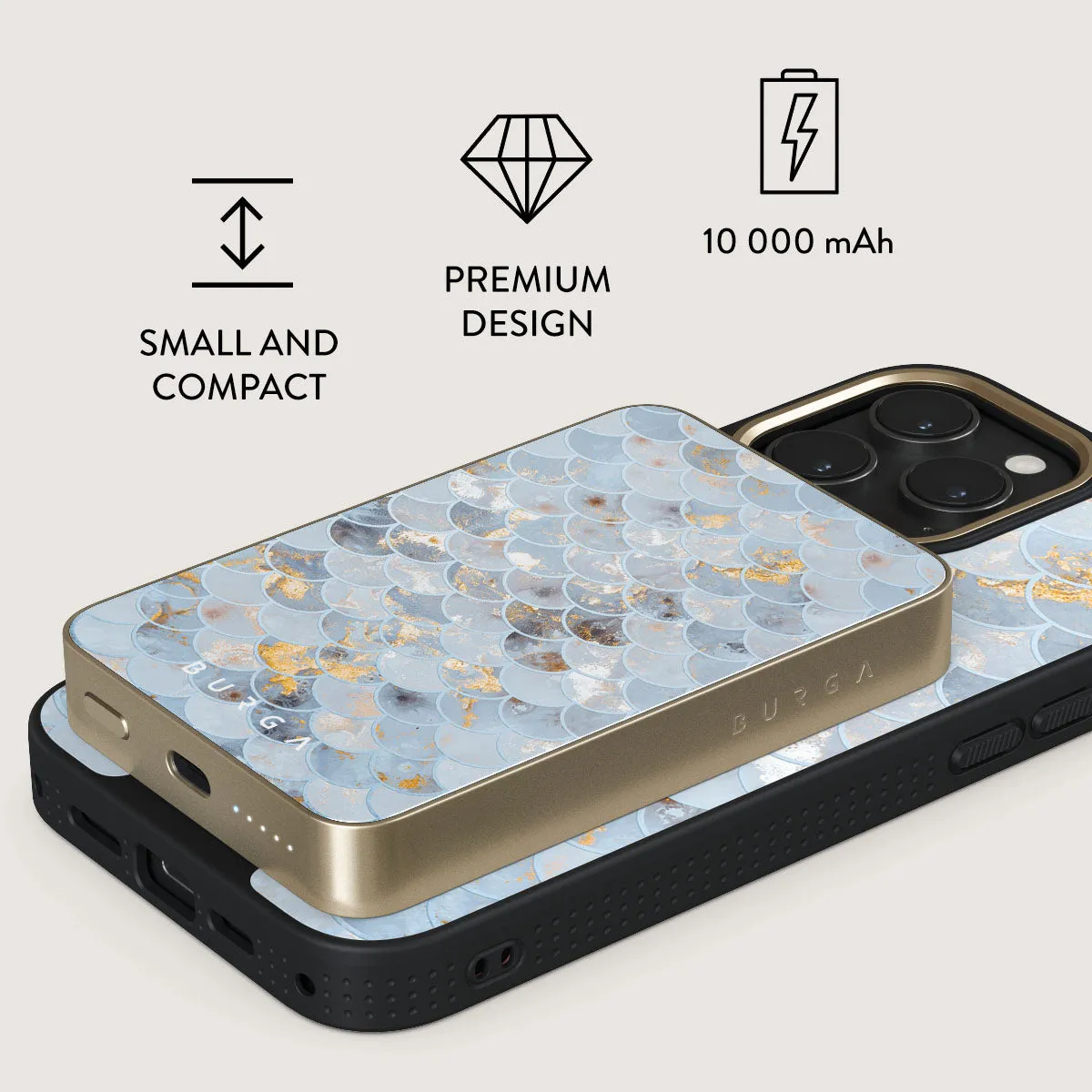 Mermaid Skin - Magnetic Power Bank