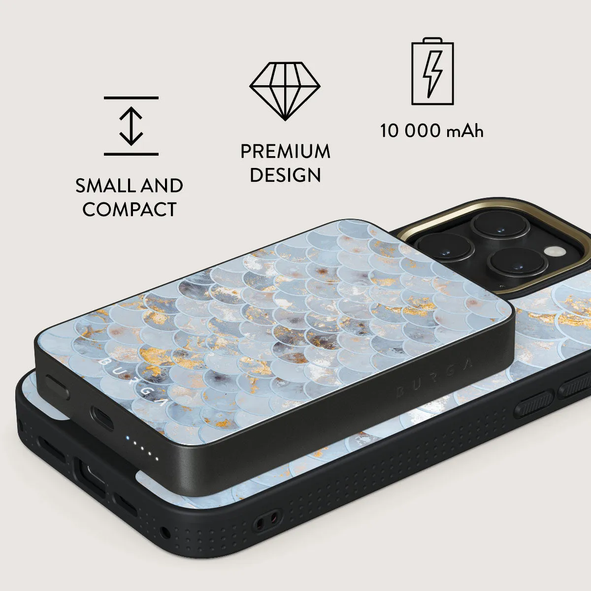 Mermaid Skin - Magnetic Power Bank