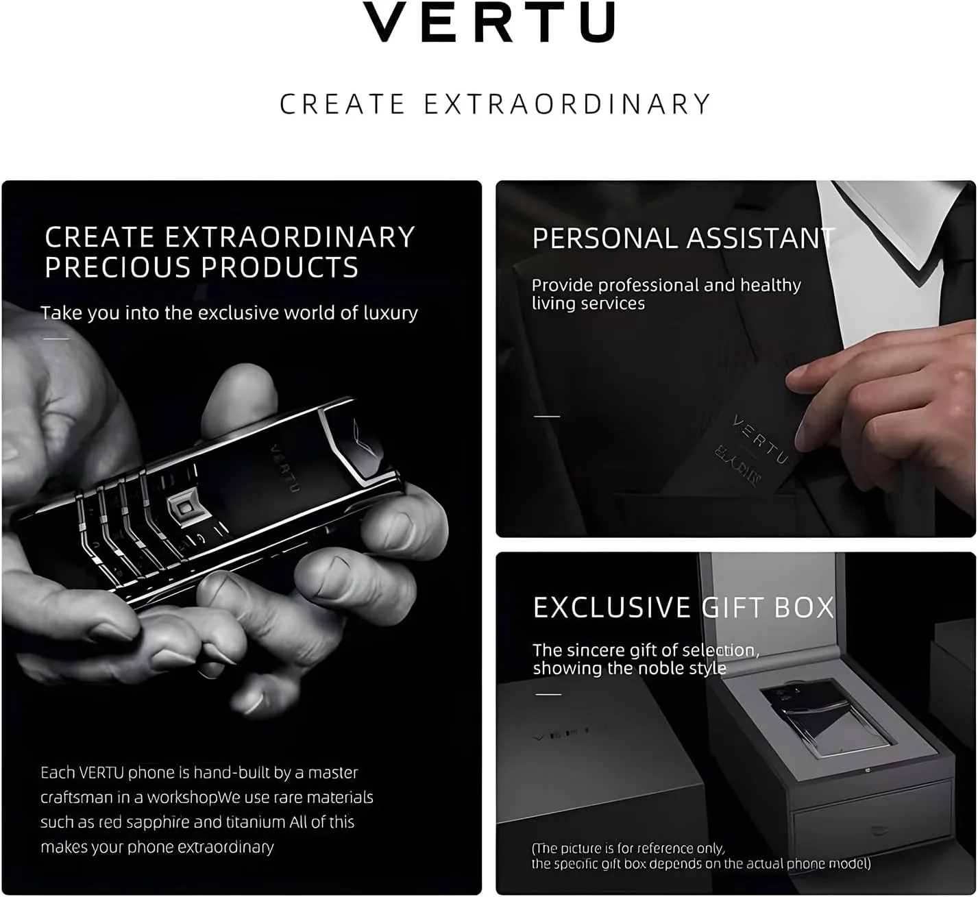 METAVERTU 2 Carbon Fiber 5G AI Phone, Unlocked Android Web 3.0 Smartphone, 3 Systems, 50MP Camera, 120Hz 1.5K 1260×2800 AMOLED Display, Dual SIM, 65W Fast Charge (Black, 1 TB)