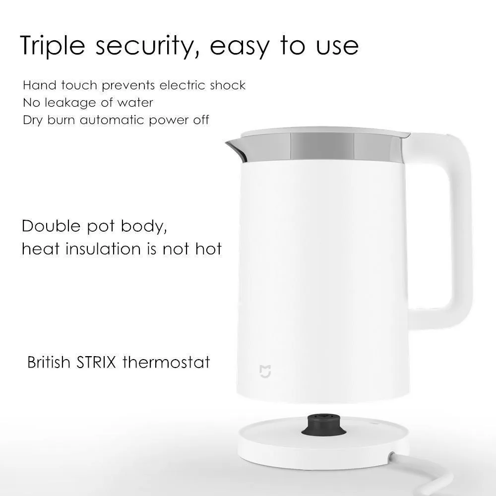Mi Xiaomi - Stainless Steel 1800W Smart Kettle Pro