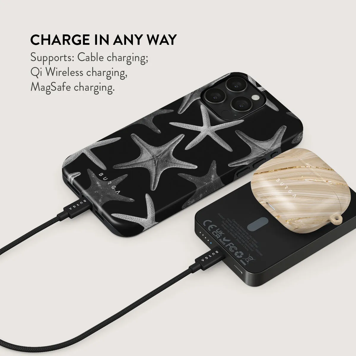 Midnight Ocean - Magnetic Power Bank