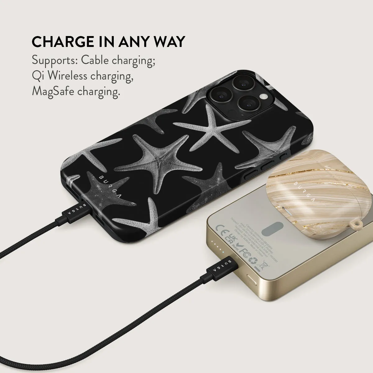 Midnight Ocean - Magnetic Power Bank
