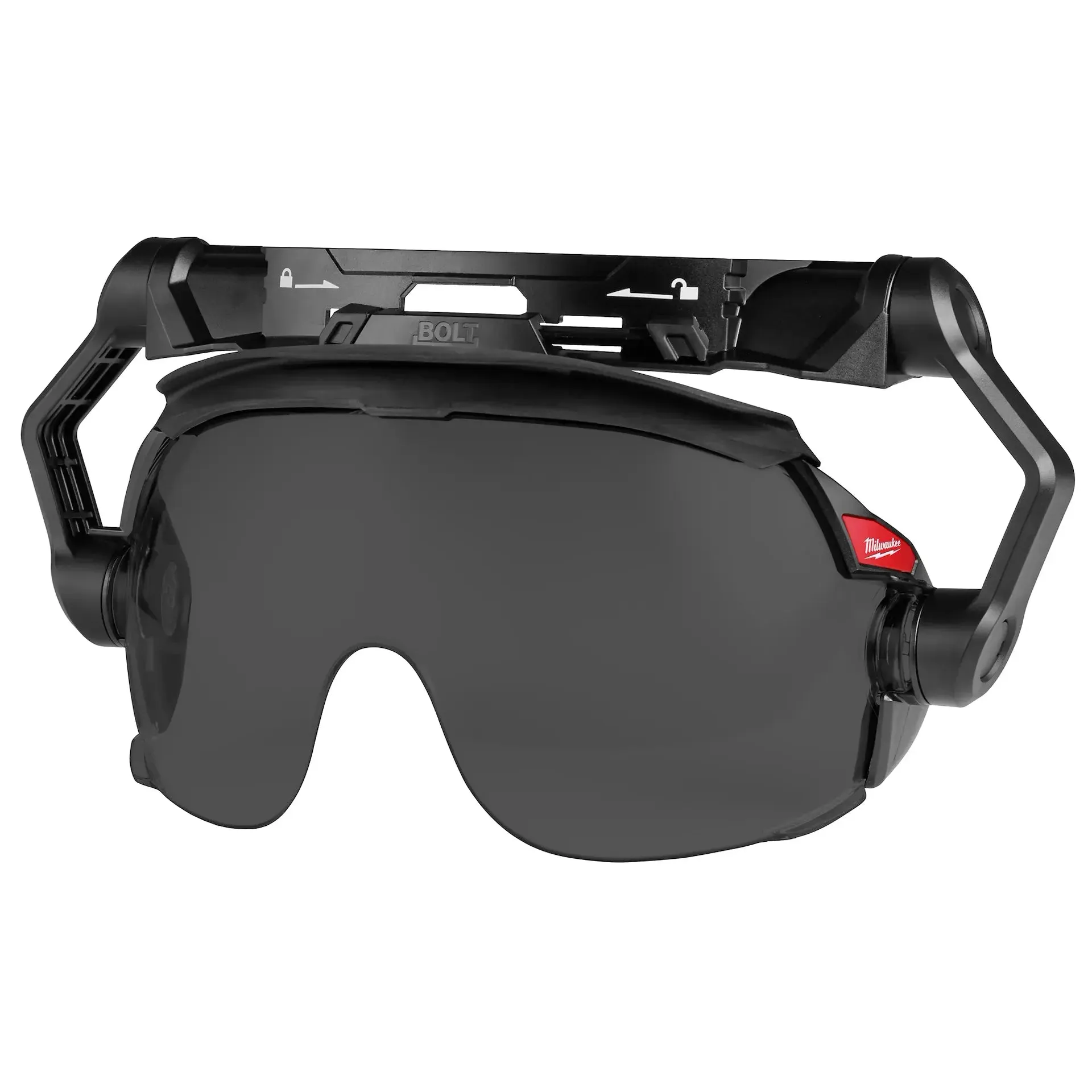 MILWAUKEE BOLT™ Gasketed Eye Visor - Dual Coat Lens (Compatible w/ BOLT™ Safety Helmets & BOLT™ Hard Hats)