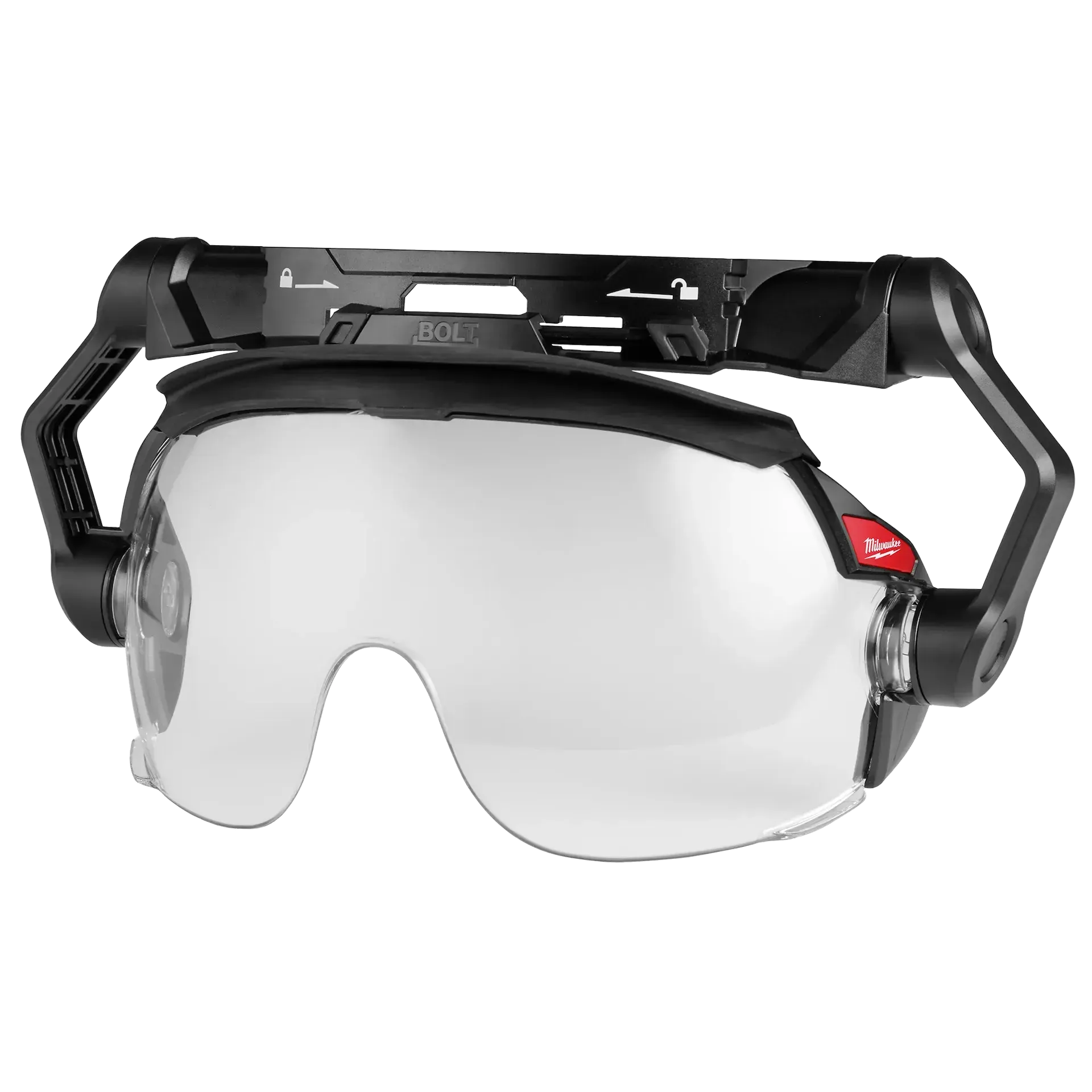 MILWAUKEE BOLT™ Gasketed Eye Visor - Dual Coat Lens (Compatible w/ BOLT™ Safety Helmets & BOLT™ Hard Hats)