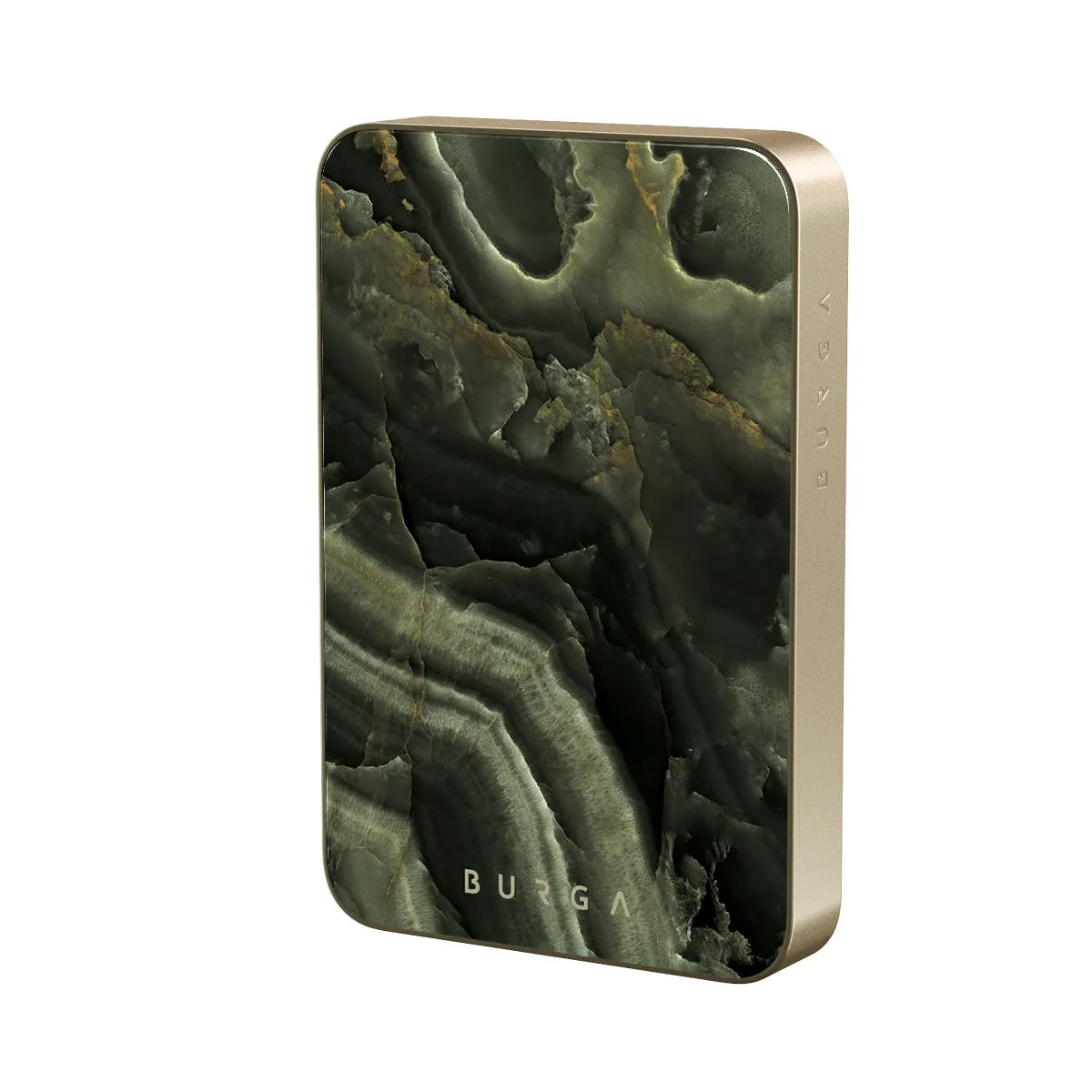 Misty Forest - Green Marble Magnetic Power Bank
