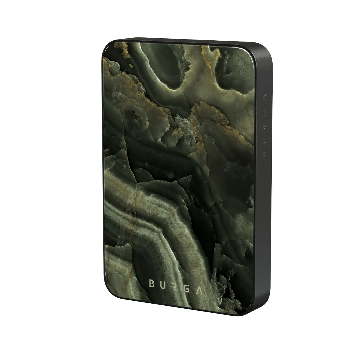 Misty Forest - Green Marble Magnetic Power Bank