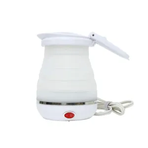 Miyoshi Collapsible Electric Kettle White 800ml for 2-3 persons MBE-TK03/WH